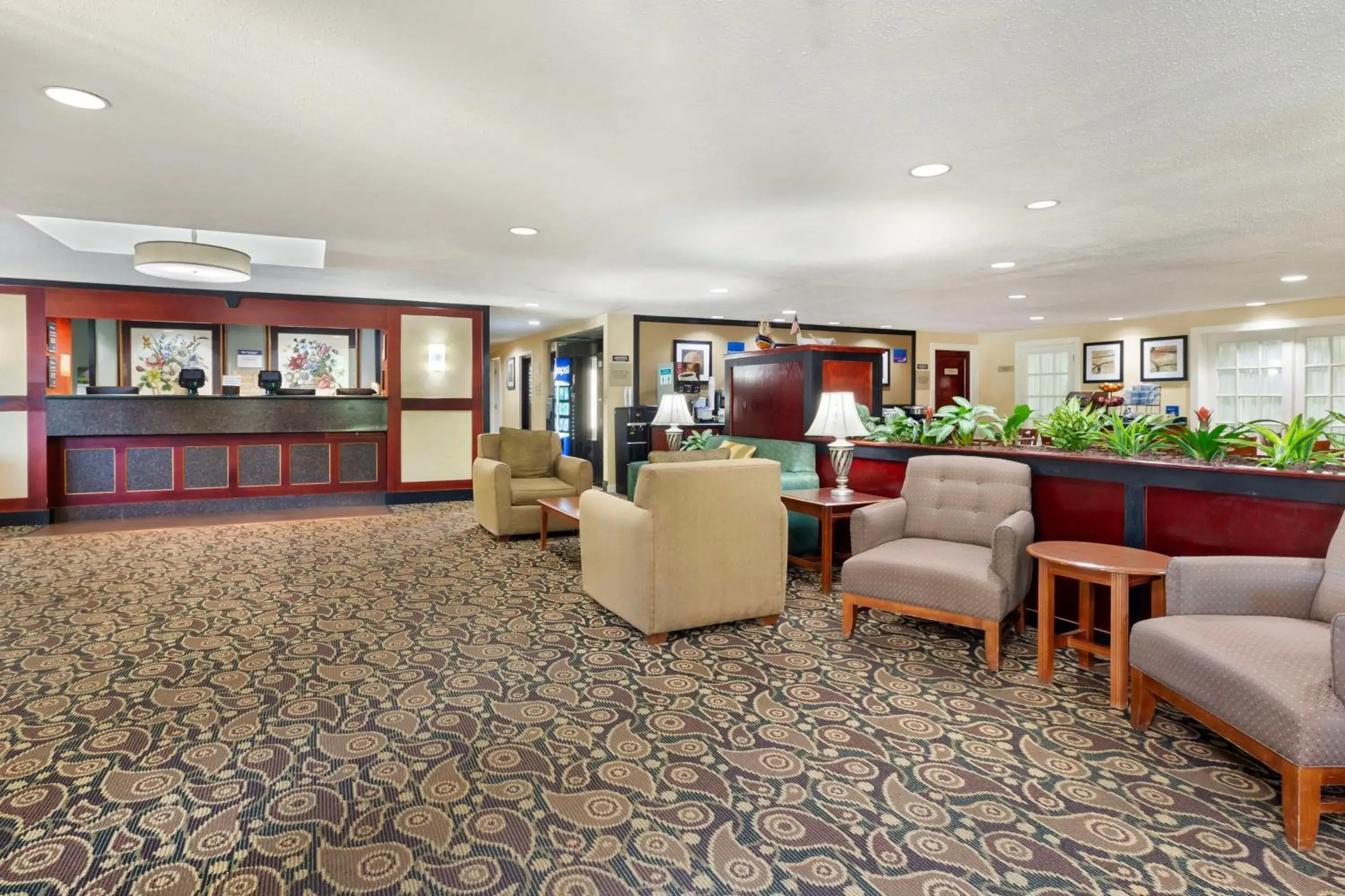 Lobby or reception in Best Western Rockland Lobby or reception in Best Western Rockland