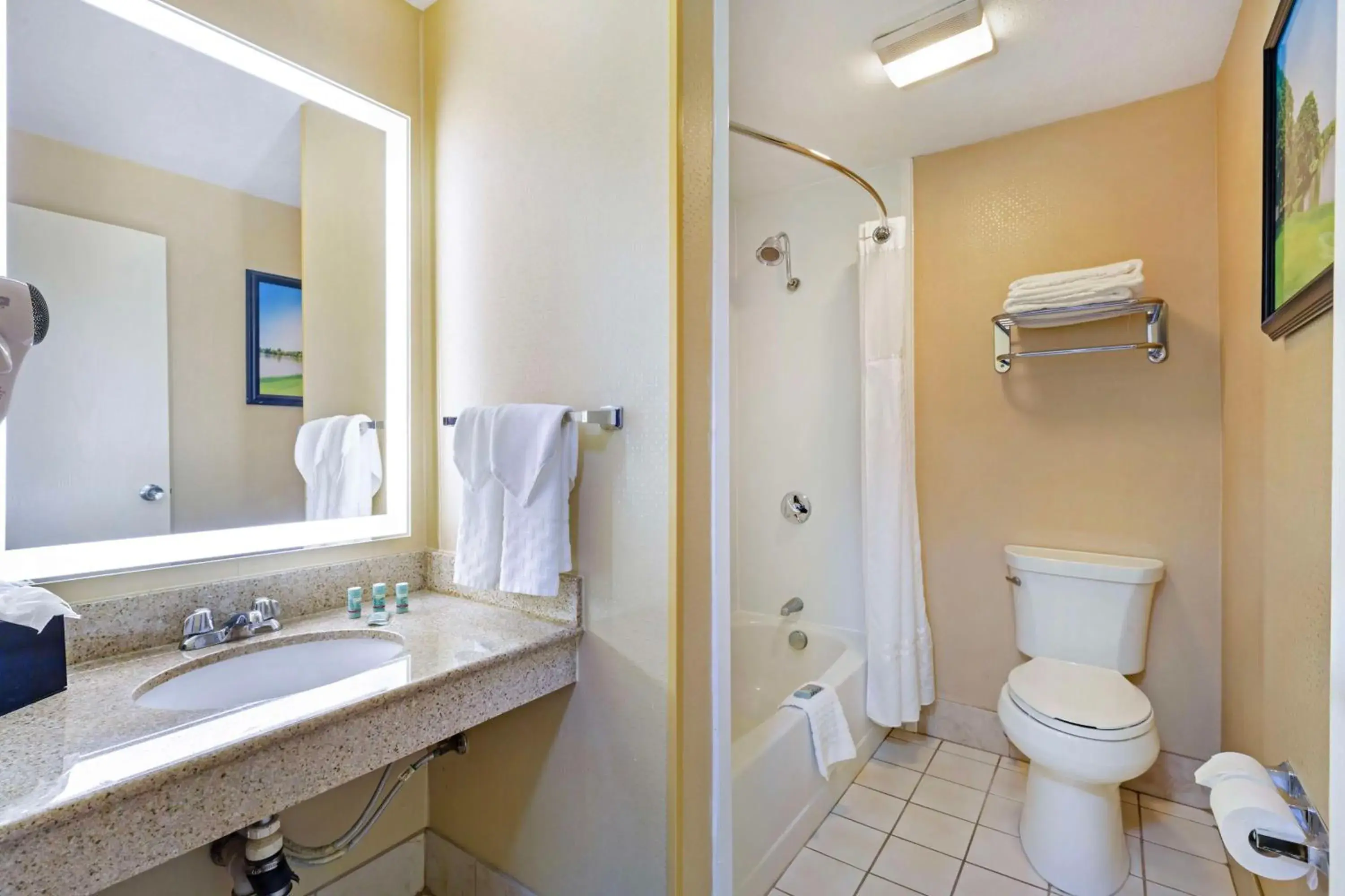 Bathroom in Best Western Rockland Bathroom in Best Western Rockland