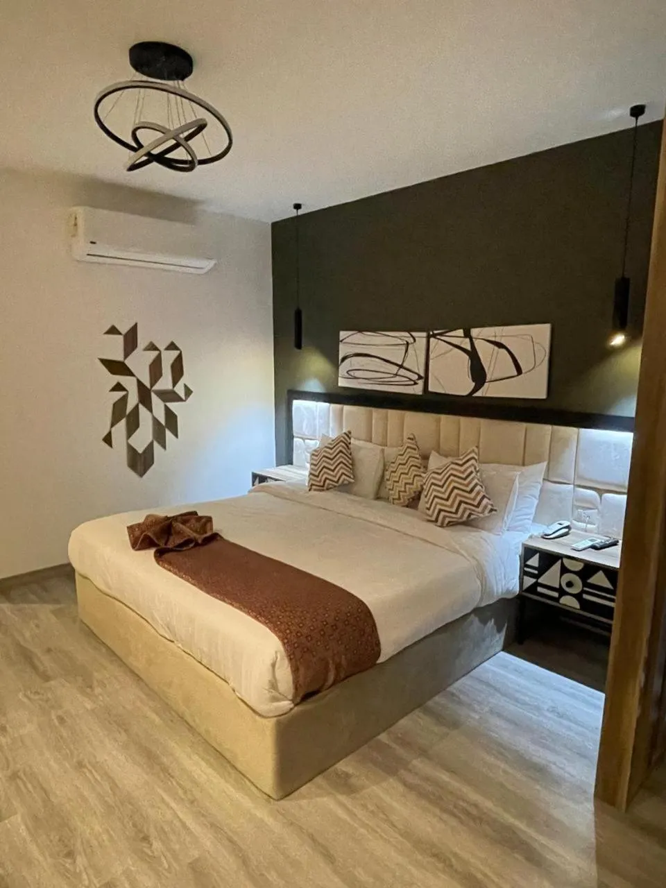 Bed in Elite Pyramids Boutique Hotel