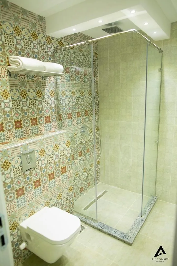 Shower in Elite Pyramids Boutique Hotel
