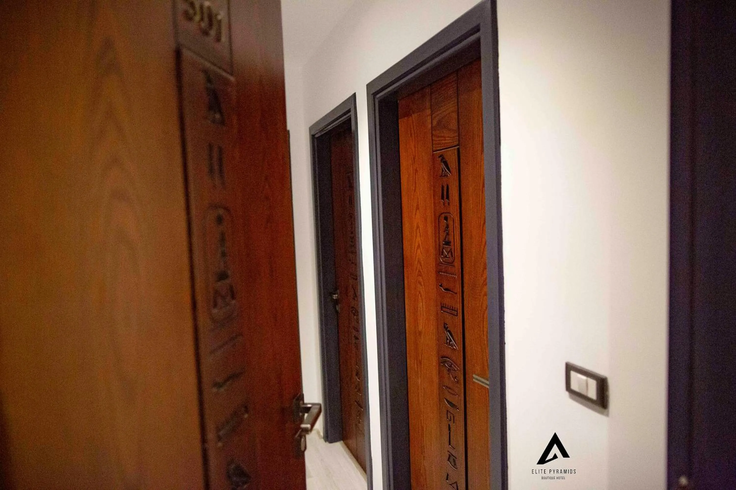 Property building in Elite Pyramids Boutique Hotel