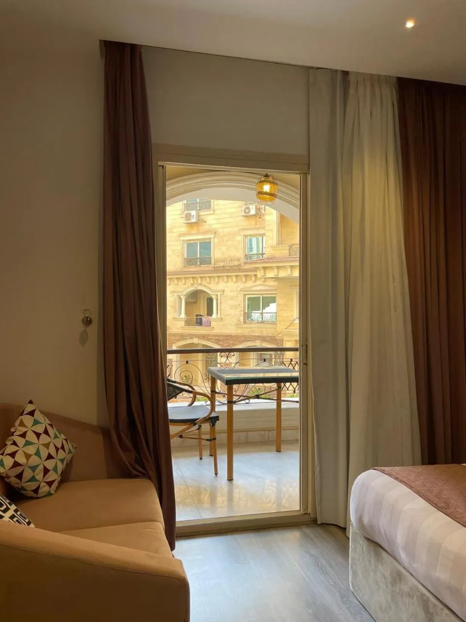 Bed in Elite Pyramids Boutique Hotel