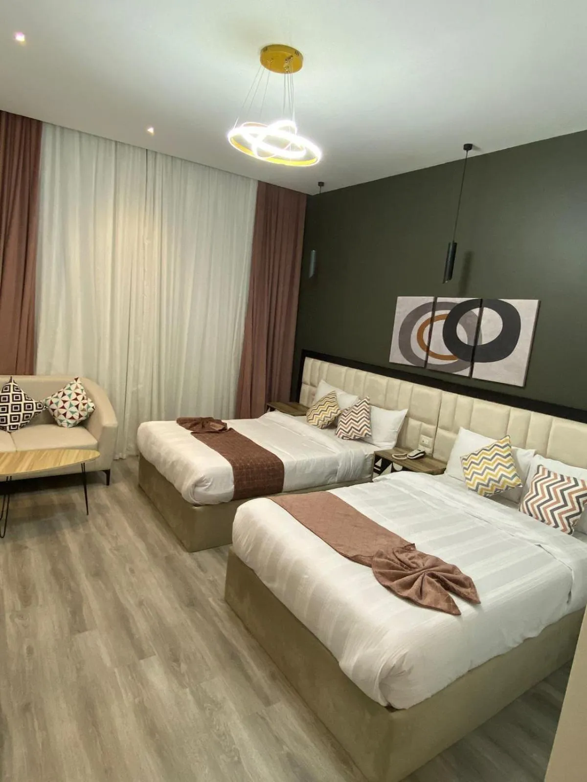 Bed in Elite Pyramids Boutique Hotel