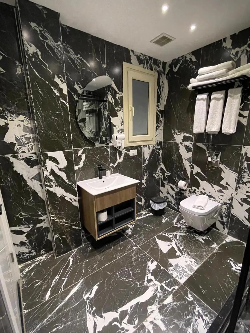 Shower in Elite Pyramids Boutique Hotel