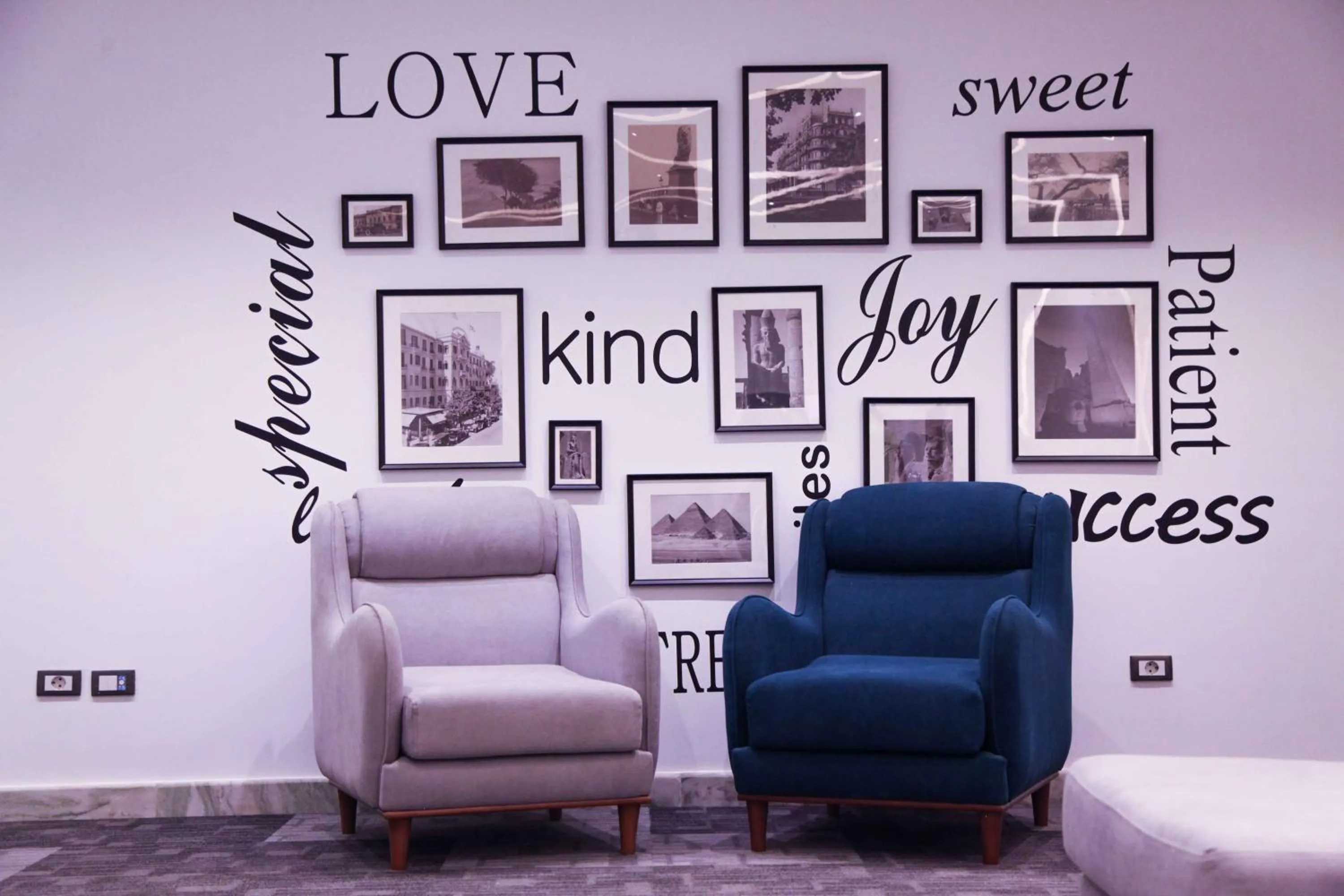 Lobby or reception in Elite Pyramids Boutique Hotel