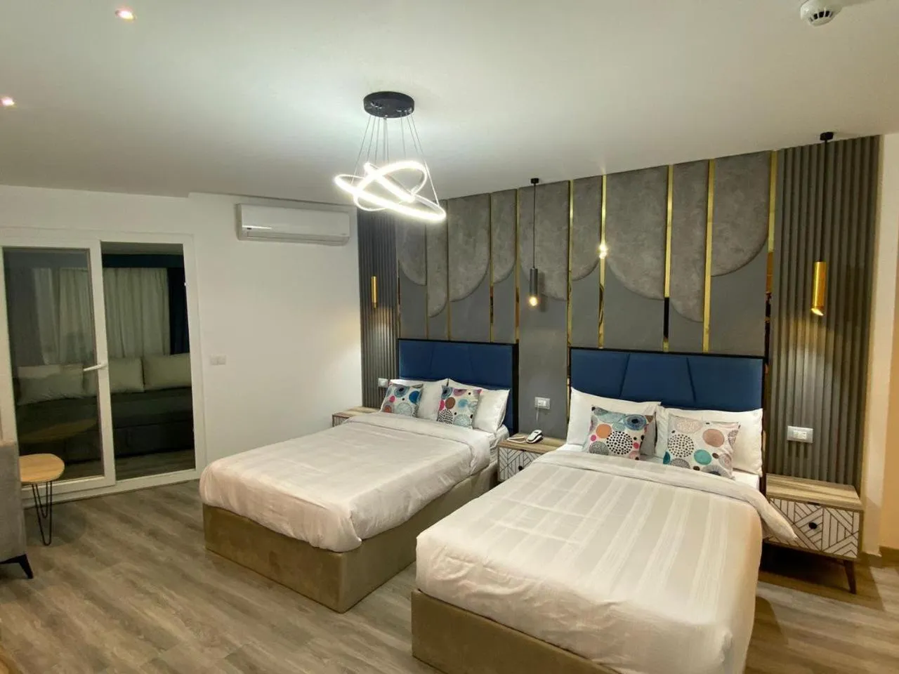 Bed in Elite Pyramids Boutique Hotel