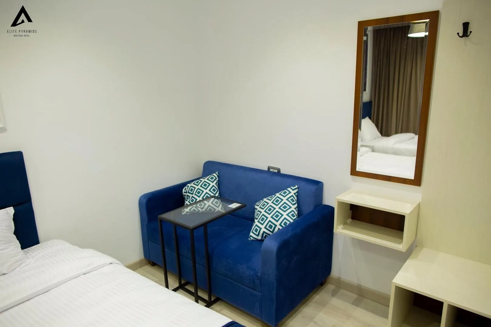 Photo of the whole room, Bed in Elite Pyramids Boutique Hotel