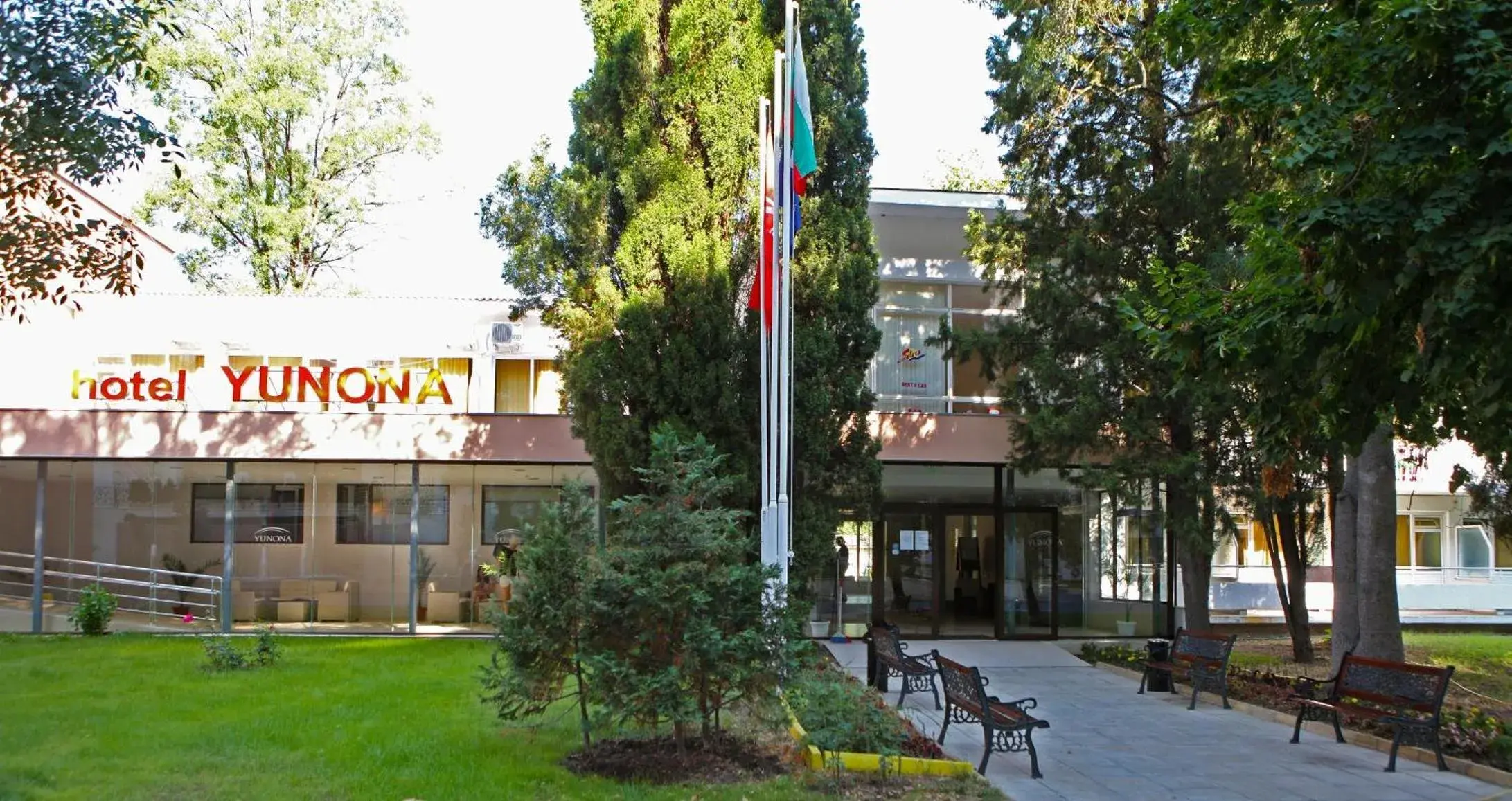 Facade/entrance in Hotel Yunona - All Inclusive Facade/entrance in Hotel Yunona - All Inclusive