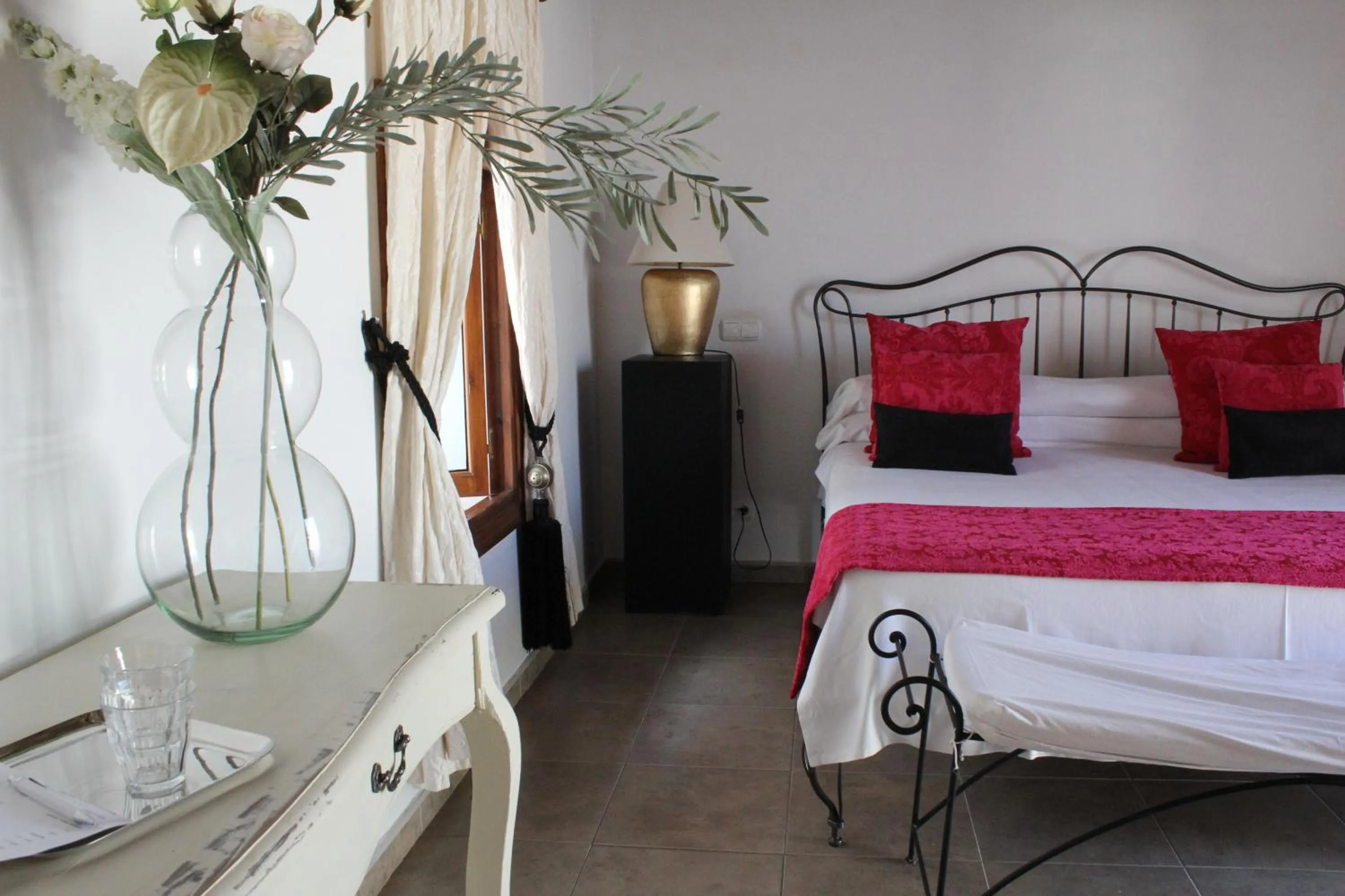 Bed in Hotel Palacio Blanco