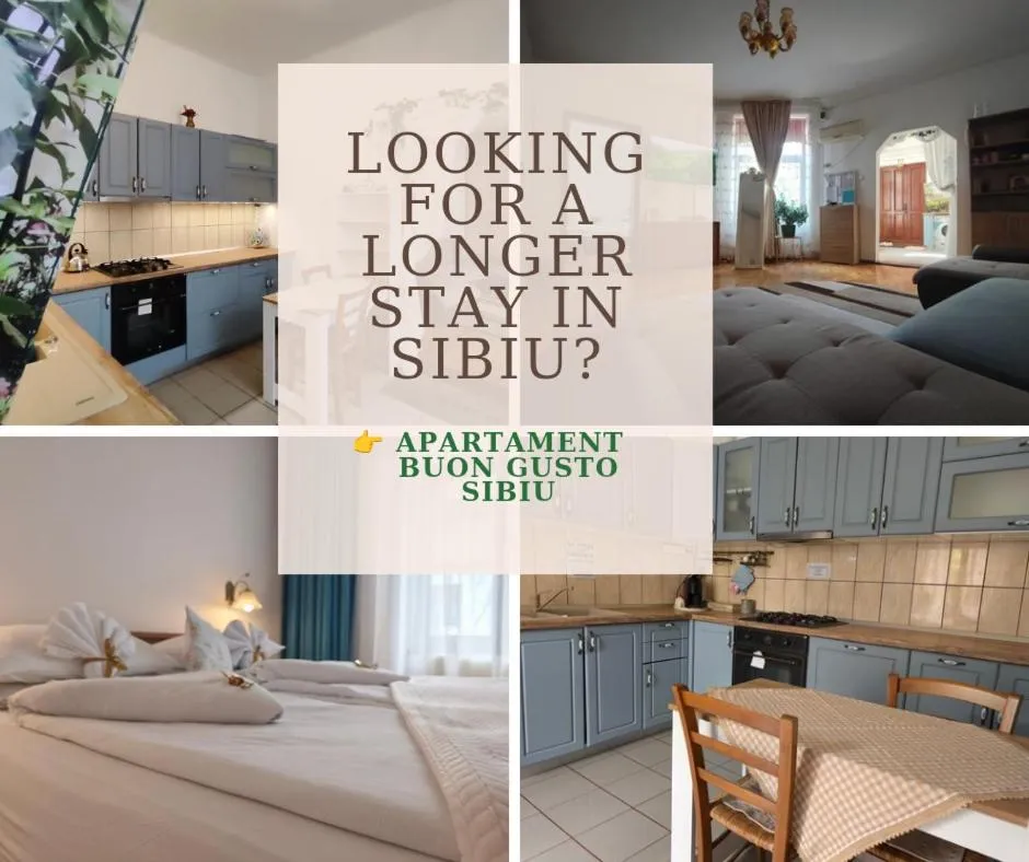 Photo of the whole room, Bed in Pensiunea Buon Gusto Sibiu-motorcyle friendly,city center