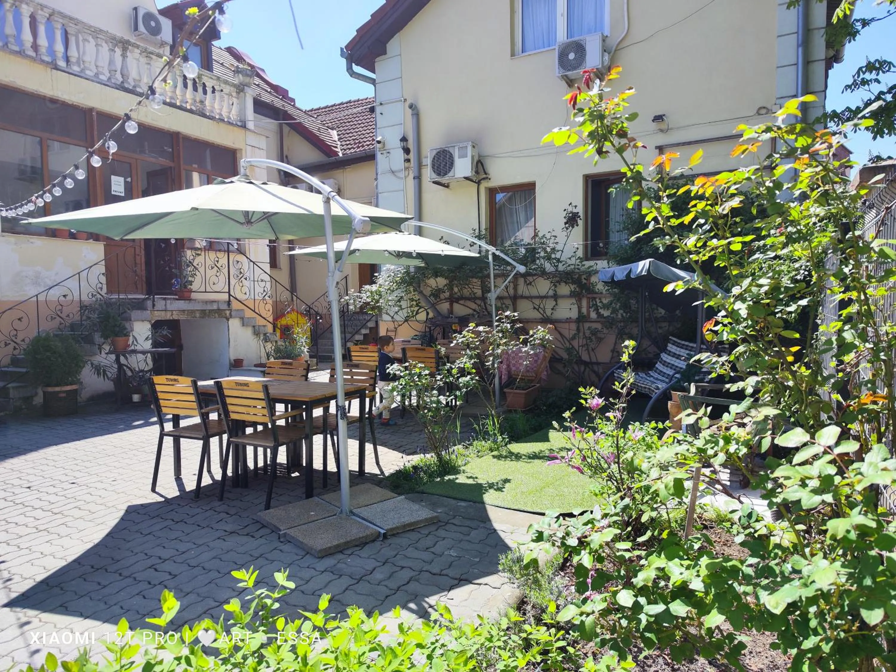 Property building in Pensiunea Buon Gusto Sibiu-motorcyle friendly,city center