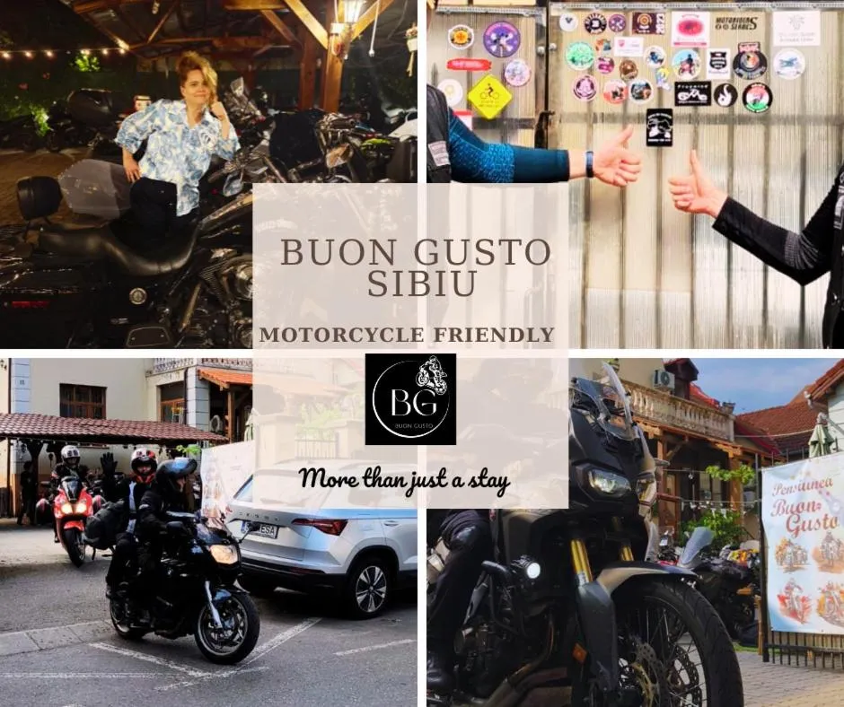 Property logo or sign in Pensiunea Buon Gusto Sibiu-motorcyle friendly,city center