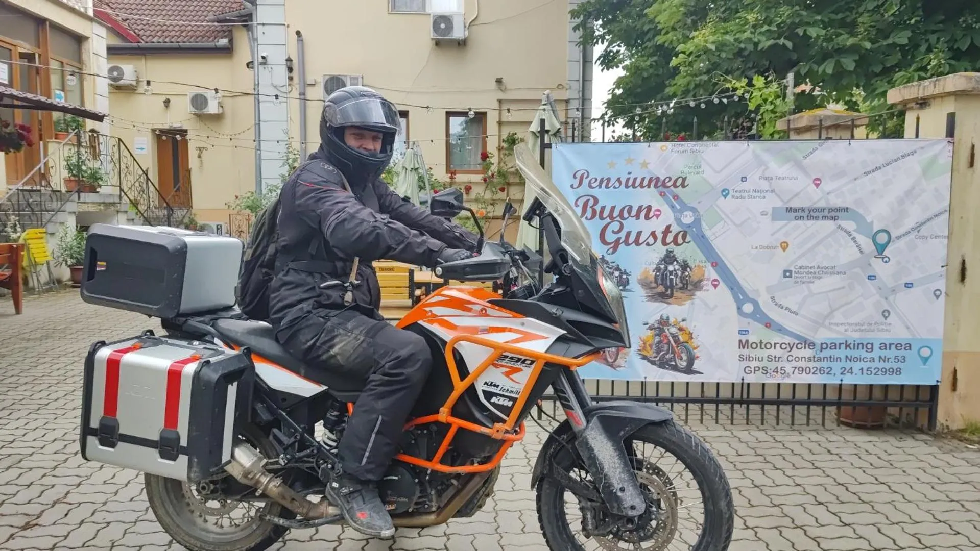 Day in Pensiunea Buon Gusto Sibiu-motorcyle friendly,city center