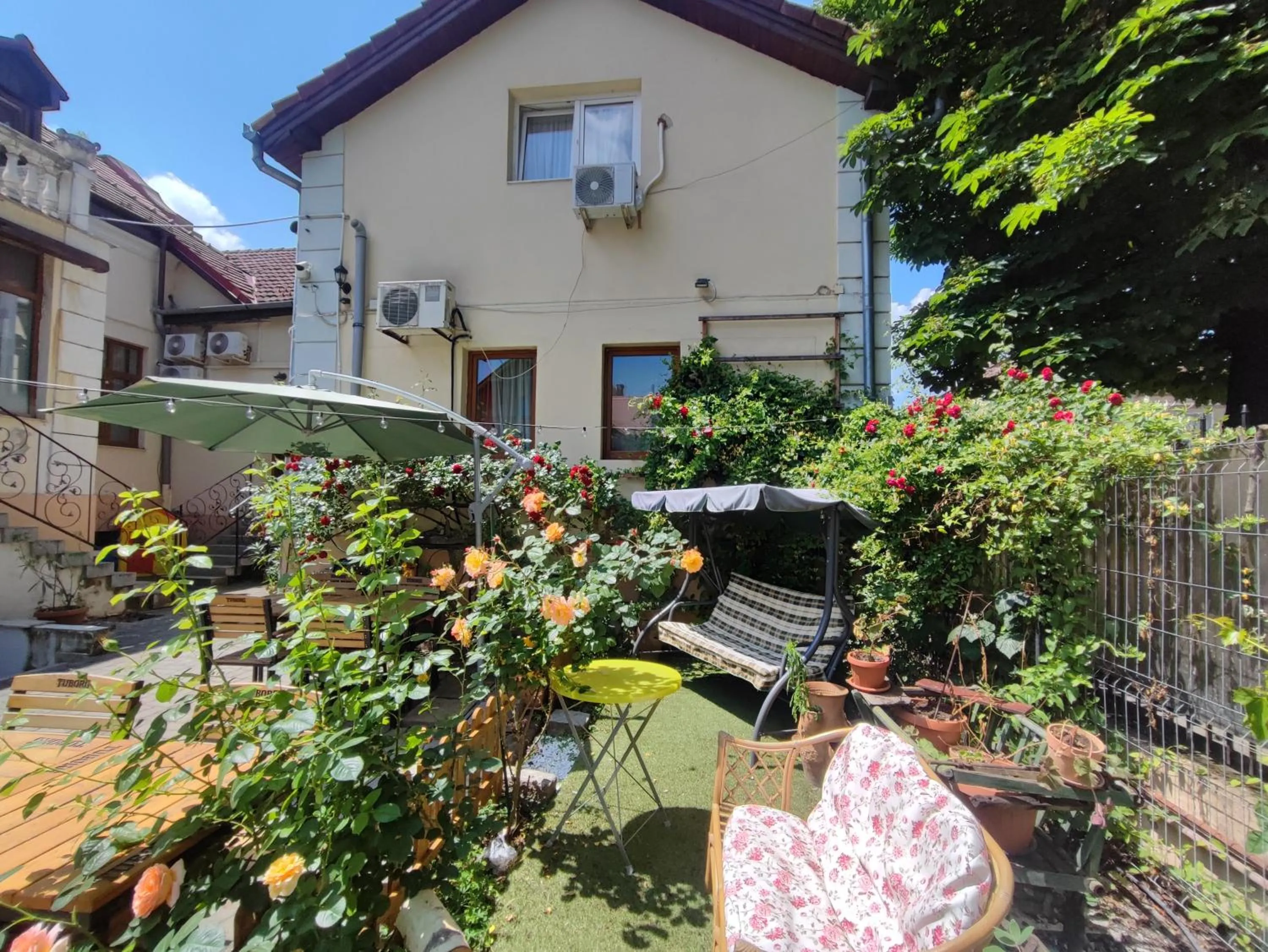 Property building in Pensiunea Buon Gusto Sibiu-motorcyle friendly,city center