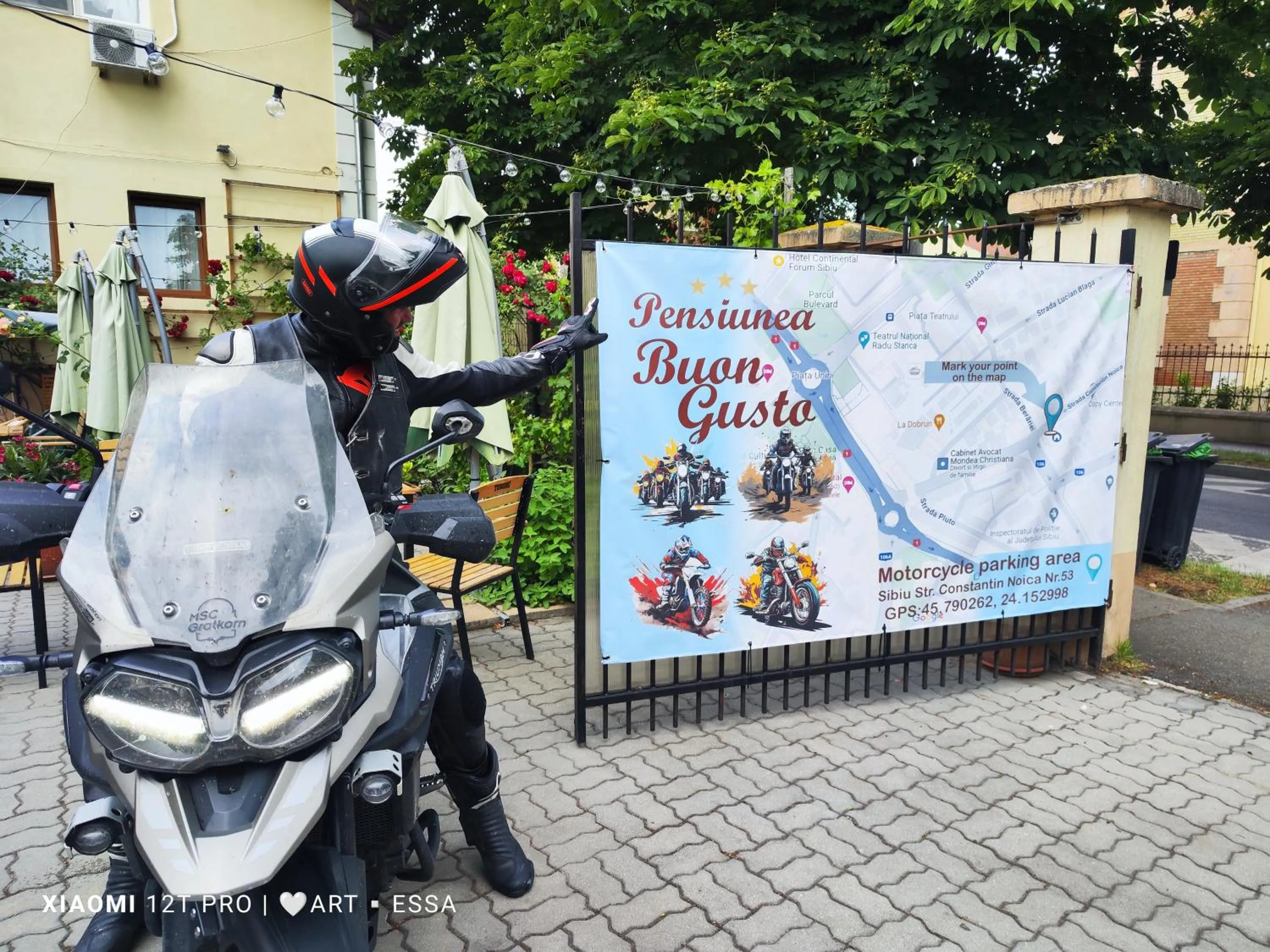 Day in Pensiunea Buon Gusto Sibiu-motorcyle friendly,city center