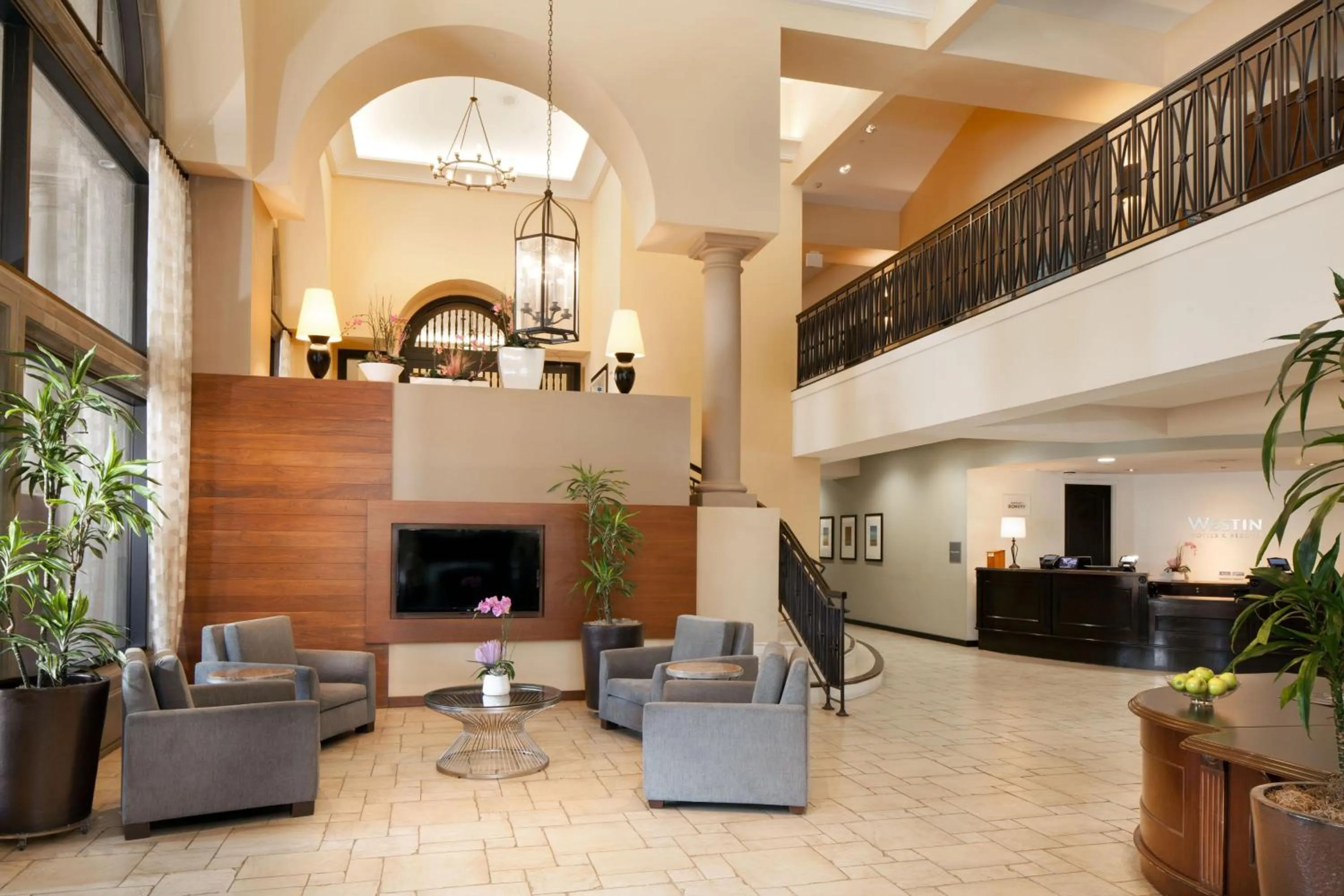 Lobby or reception in The Westin Mission Hills Resort Villas, Palm Springs