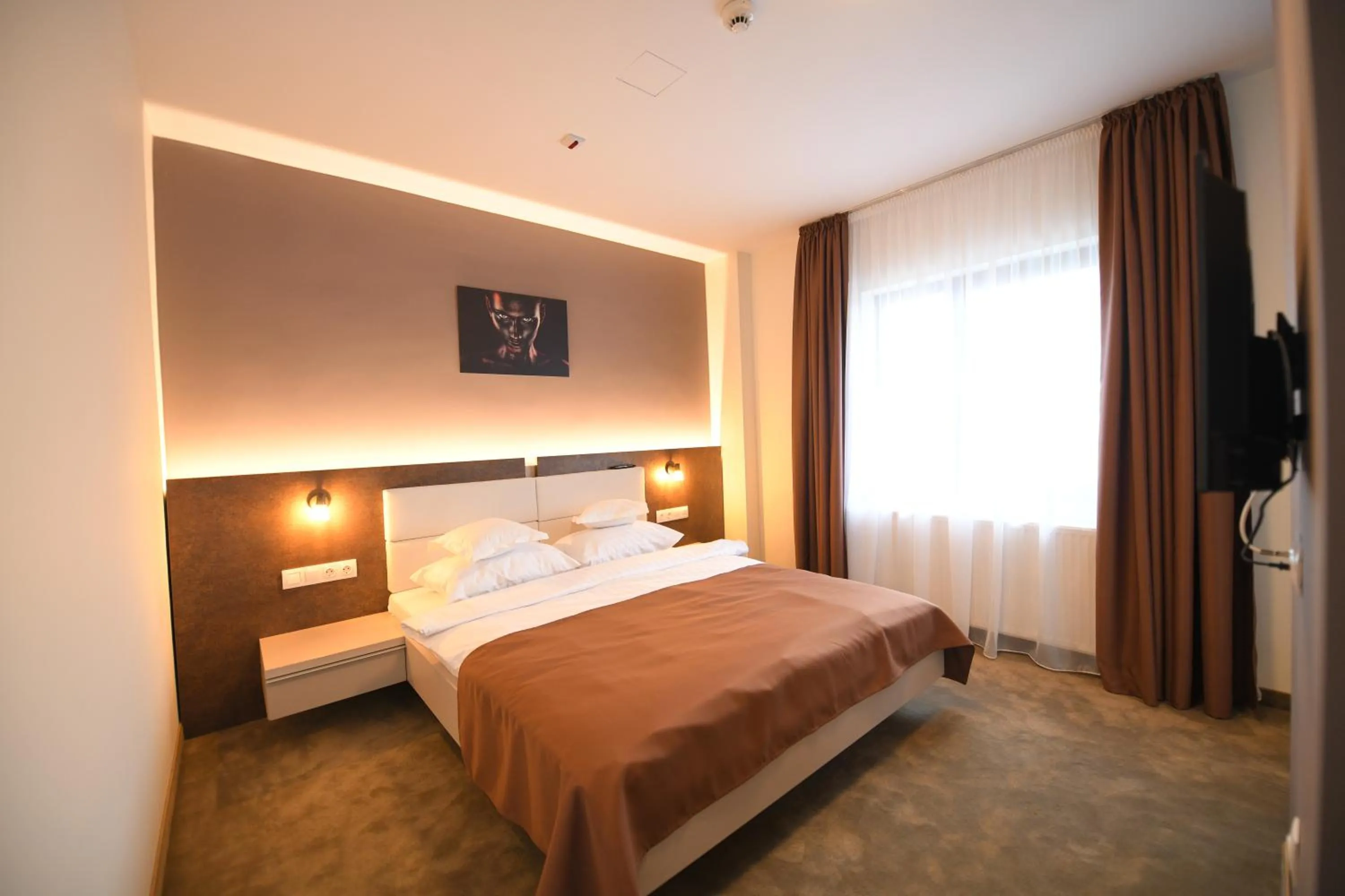 Bed in HoHa Boutique Hotel