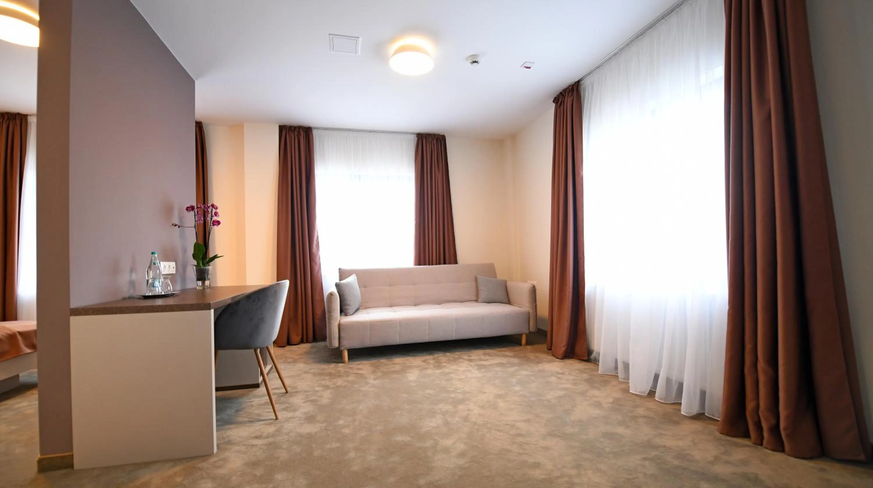 Bed in HoHa Boutique Hotel