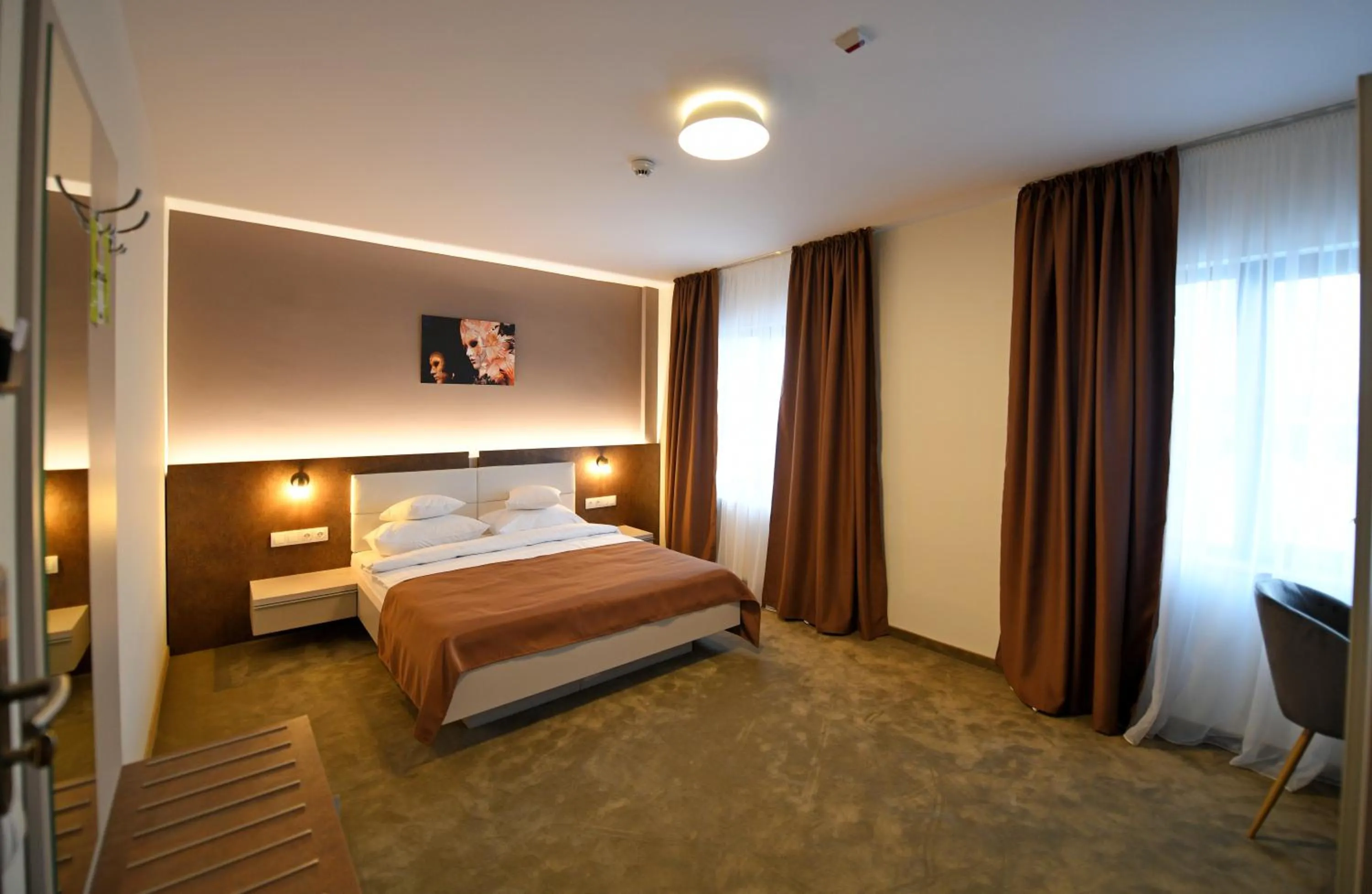 Bed in HoHa Boutique Hotel