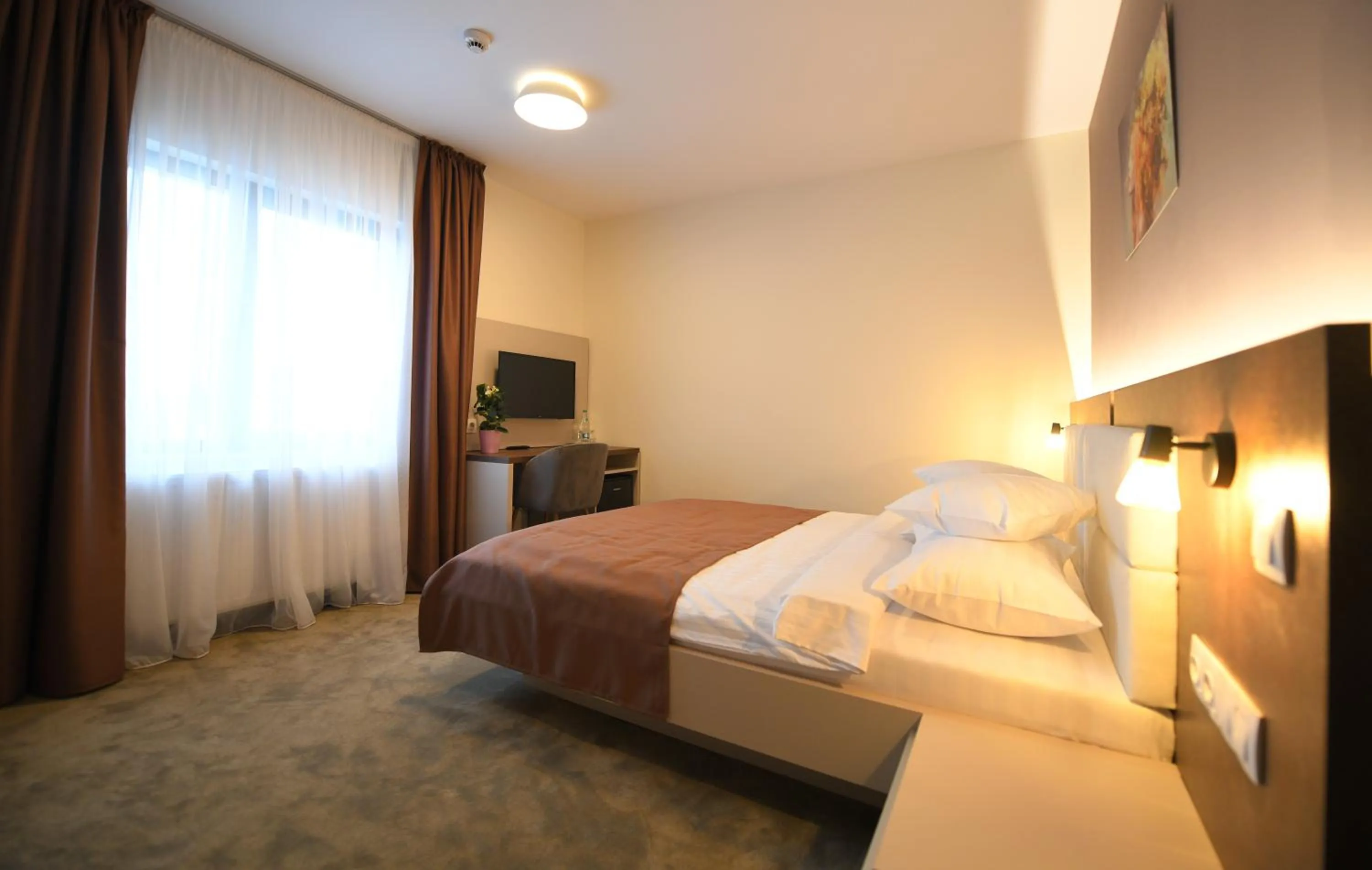 Bed in HoHa Boutique Hotel