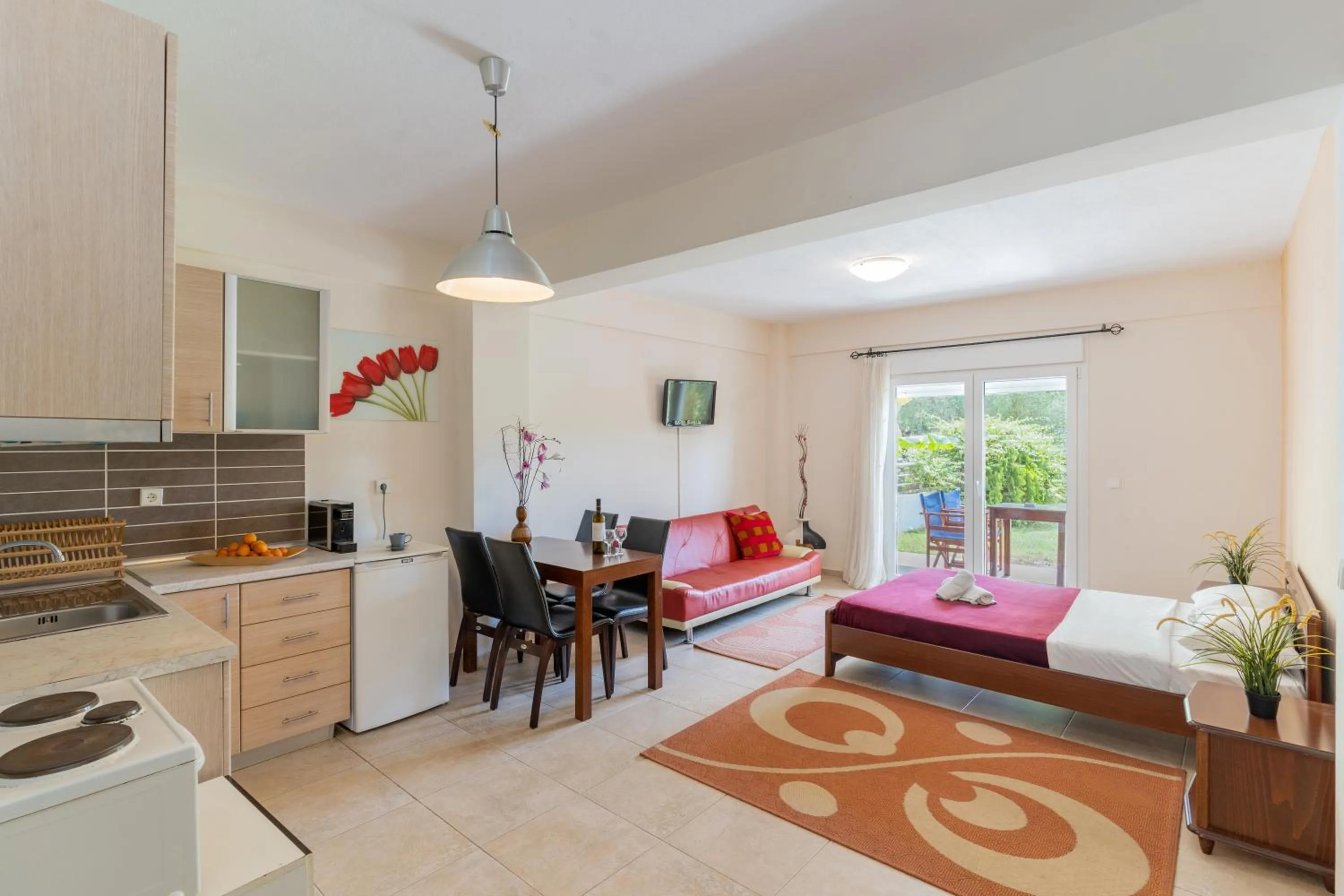 Living room in Erifili Kallithea