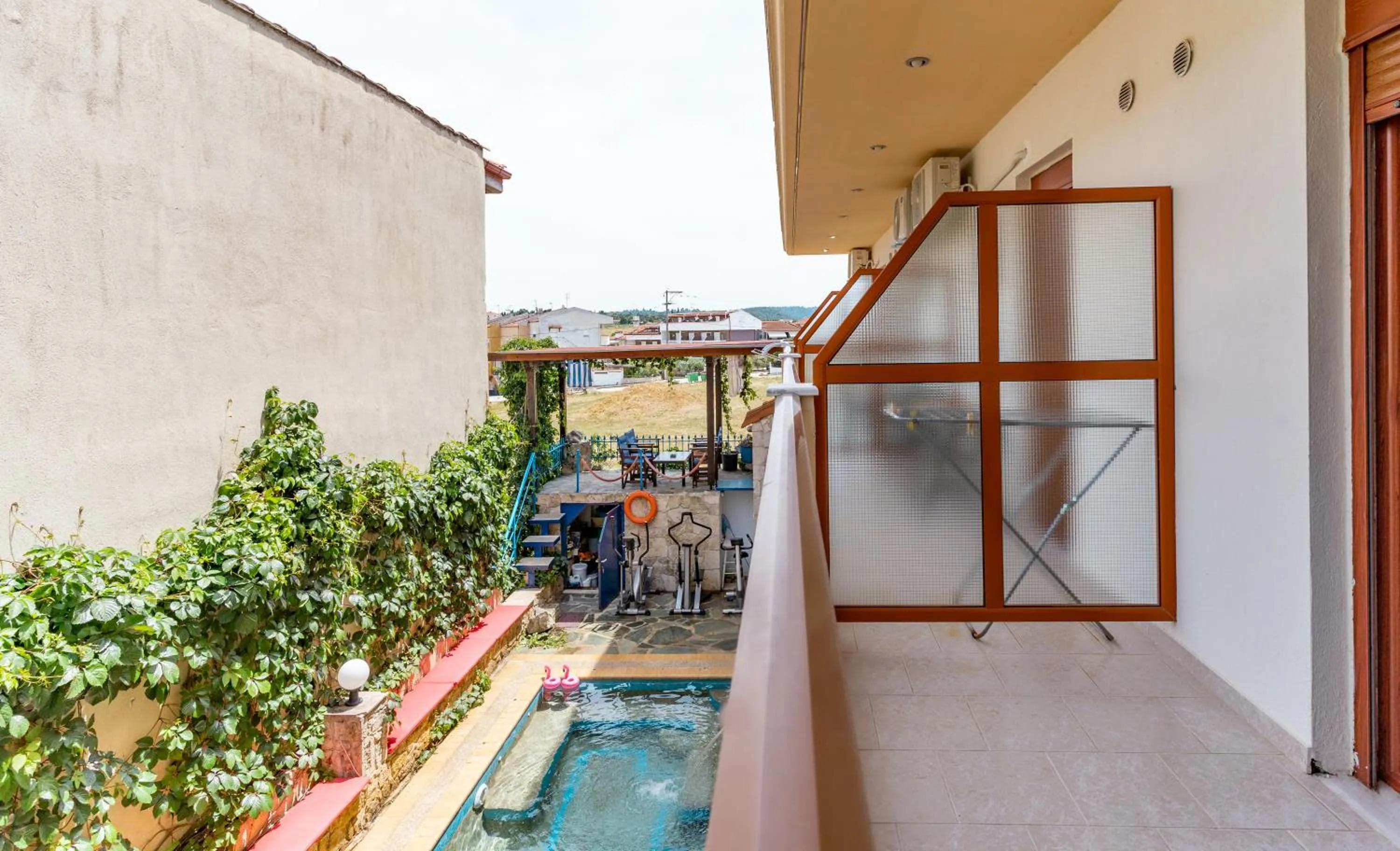Balcony/Terrace in Erifili Kallithea