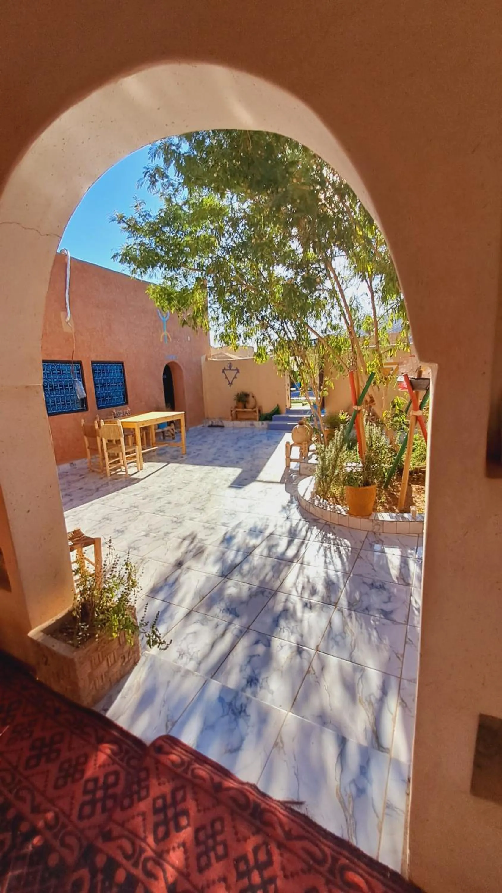 Patio in Riad Assia Foum Zguid
