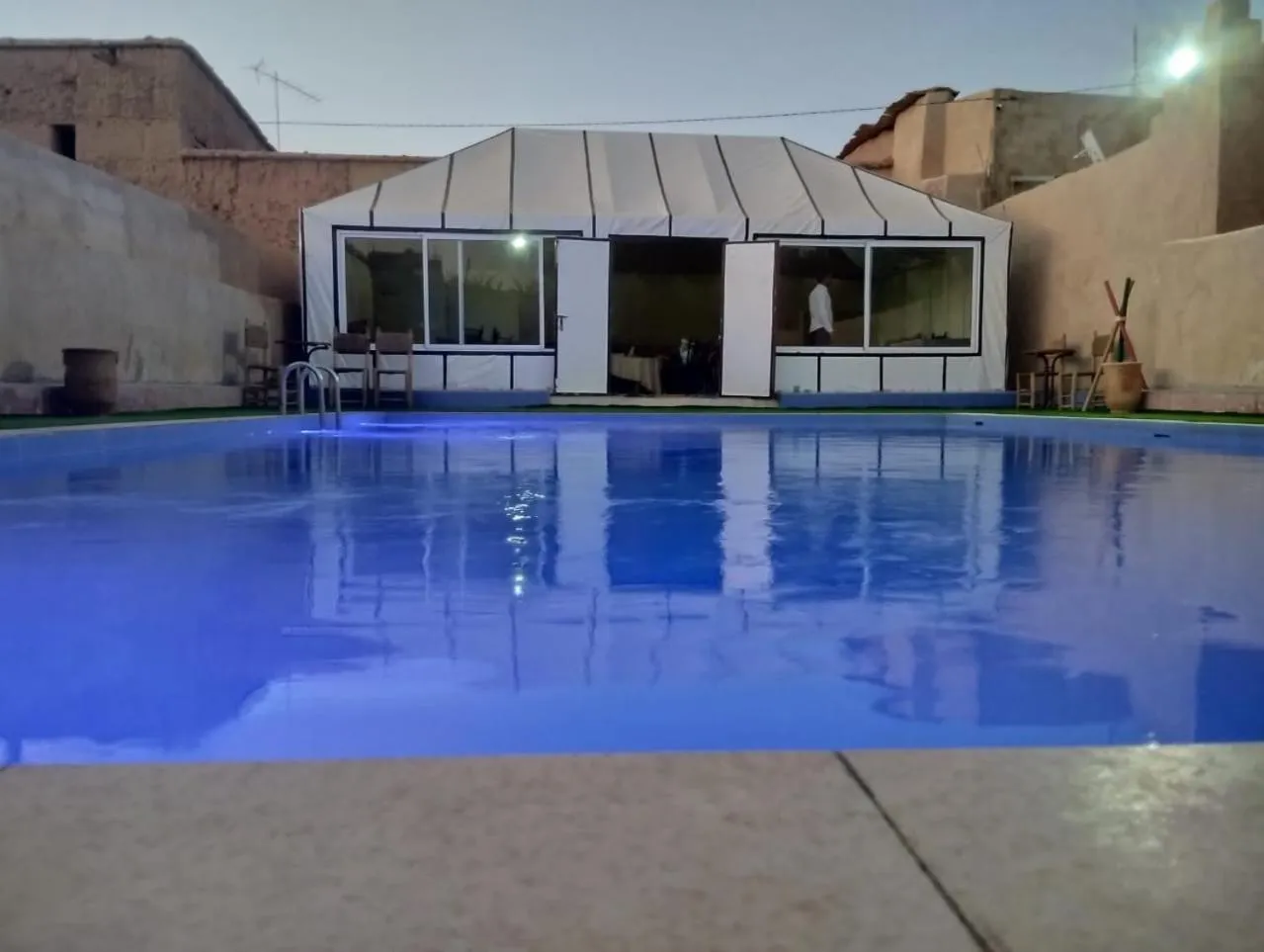 Pool view in Riad Assia Foum Zguid