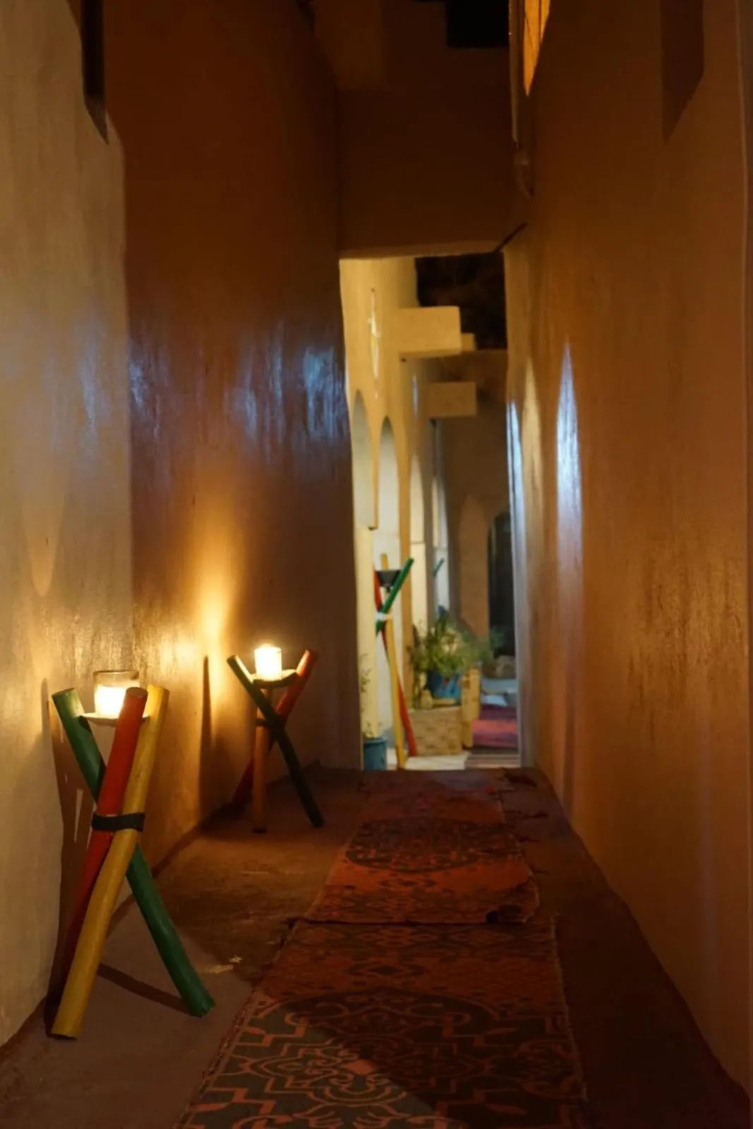 Seating area in Riad Assia Foum Zguid