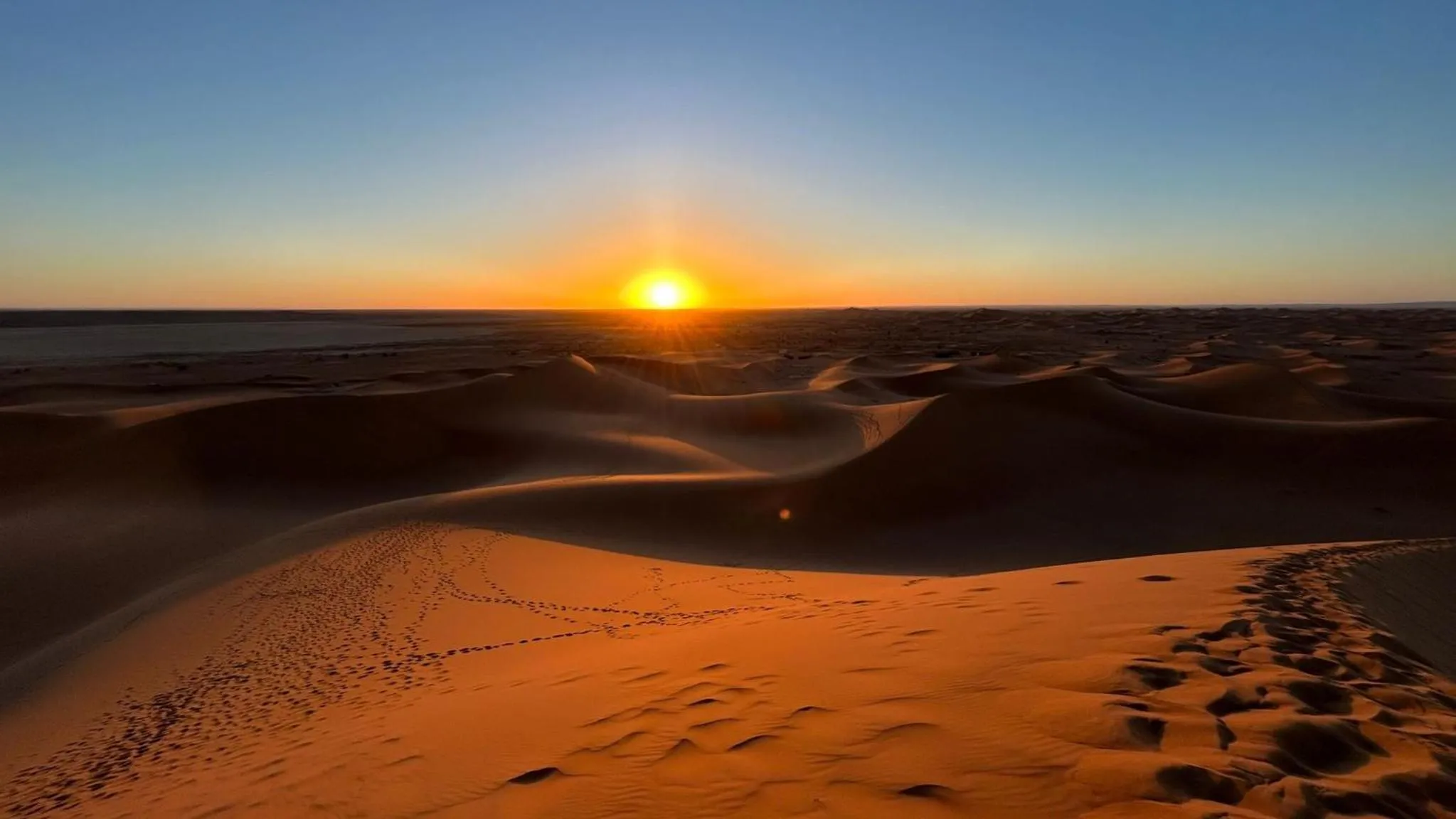 Natural landscape in Riad Assia Foum Zguid