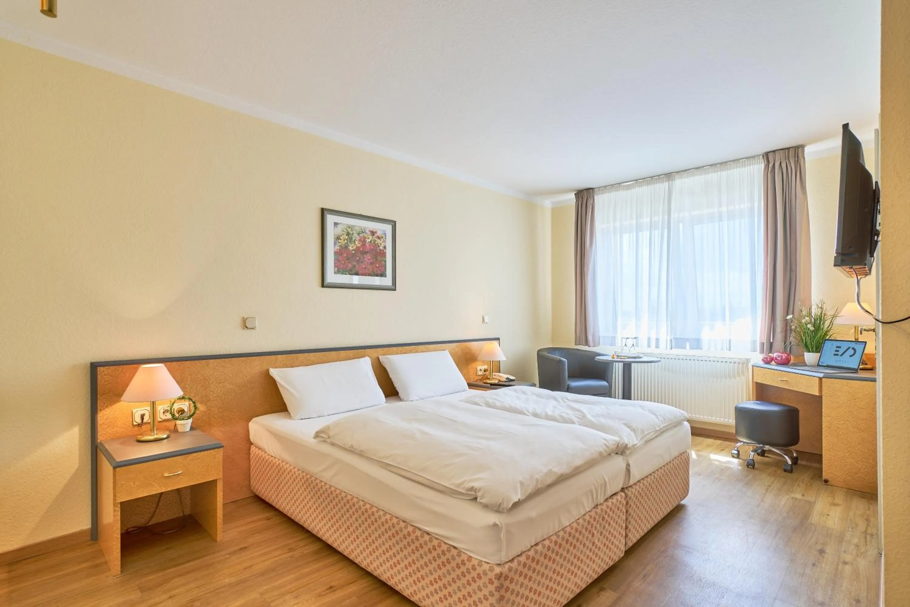 Bed in eXo Individual Hotel Waghäuseler Hof