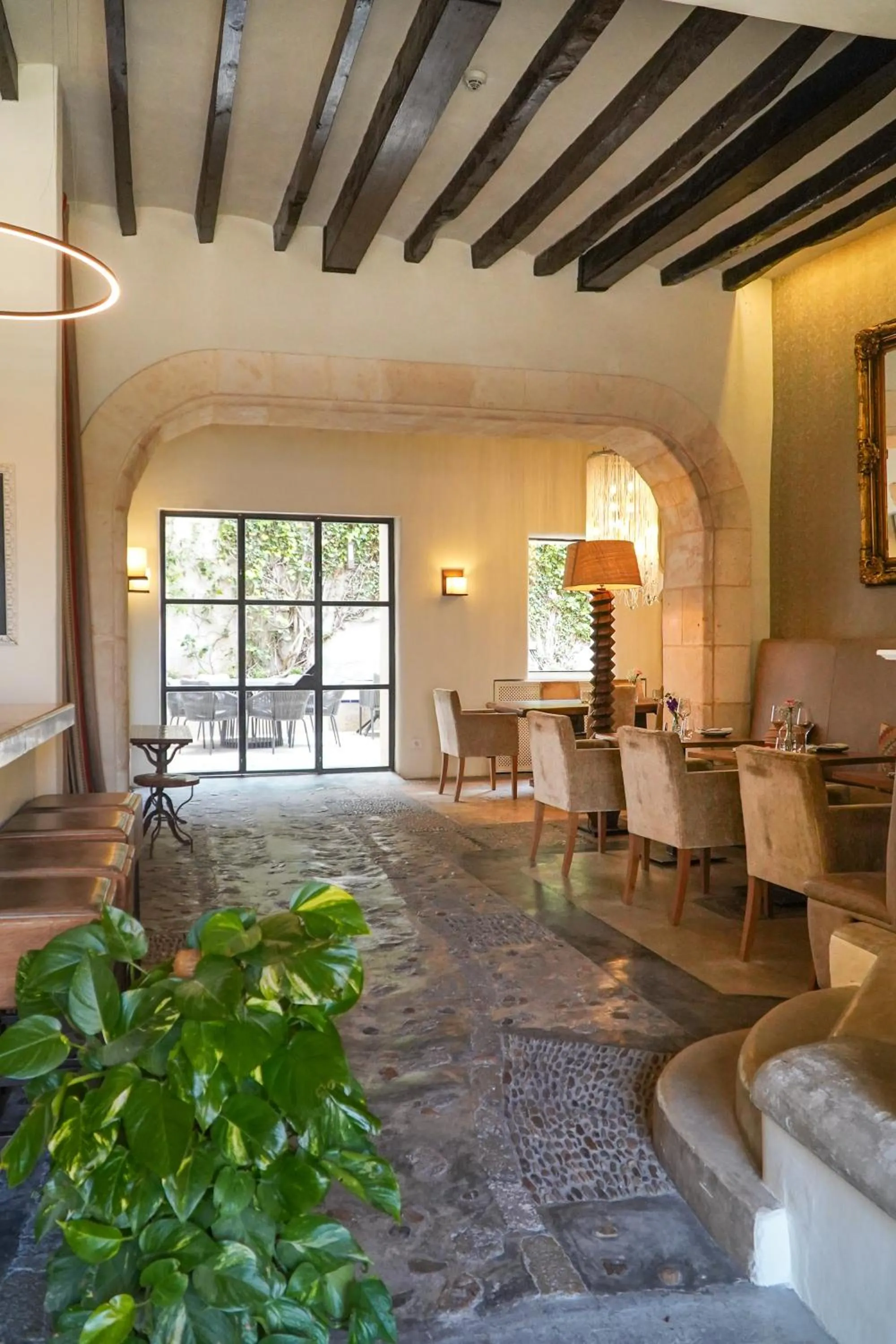 Dining area in Hotel & Restaurant Jardi d'Artà