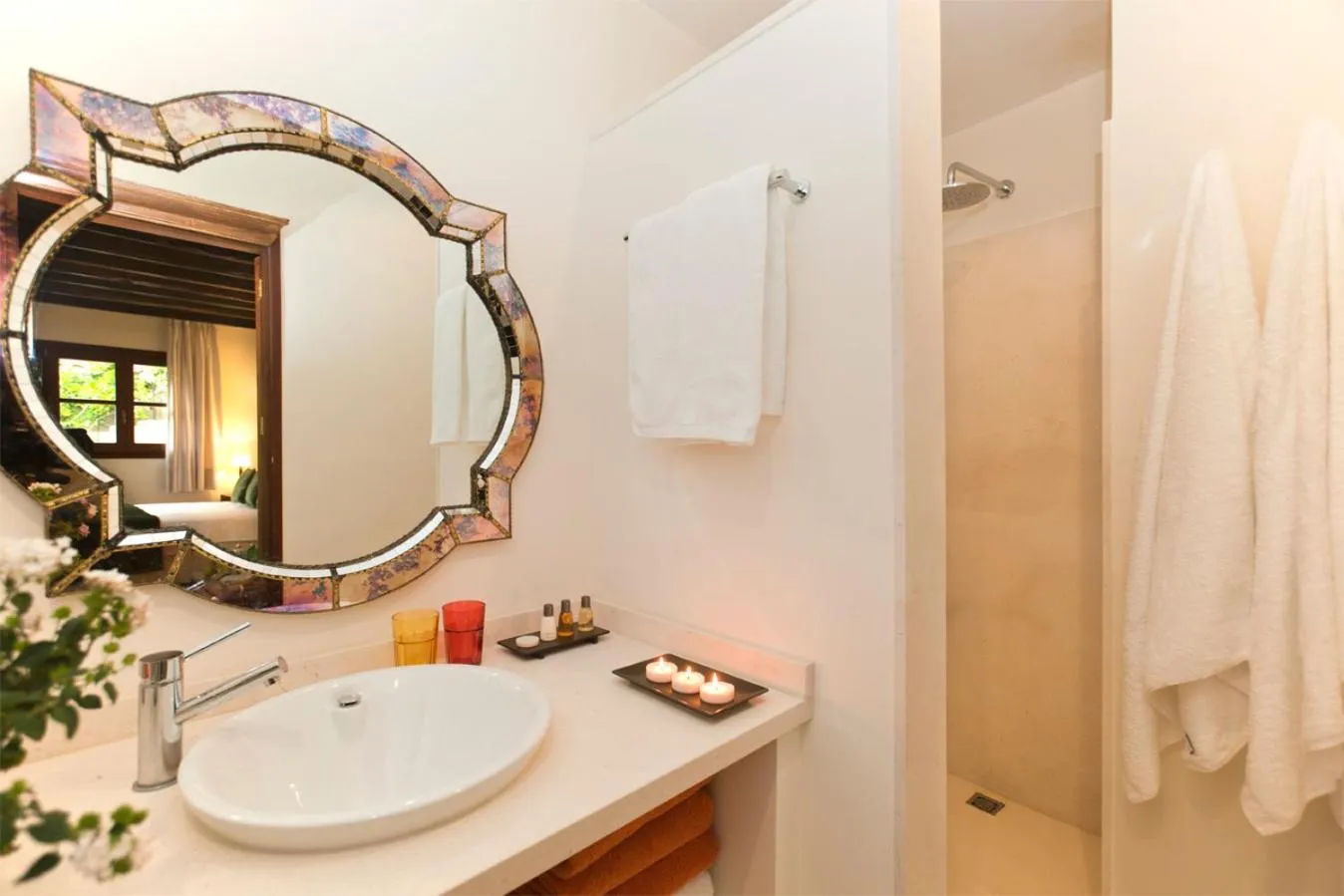 Bathroom in Hotel & Restaurant Jardi d'Artà