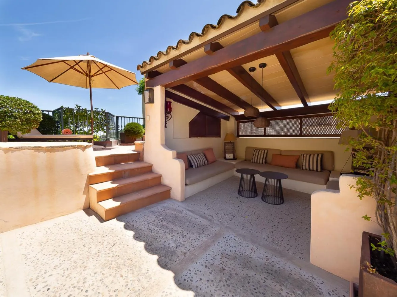 Balcony/Terrace in Hotel & Restaurant Jardi d'Artà