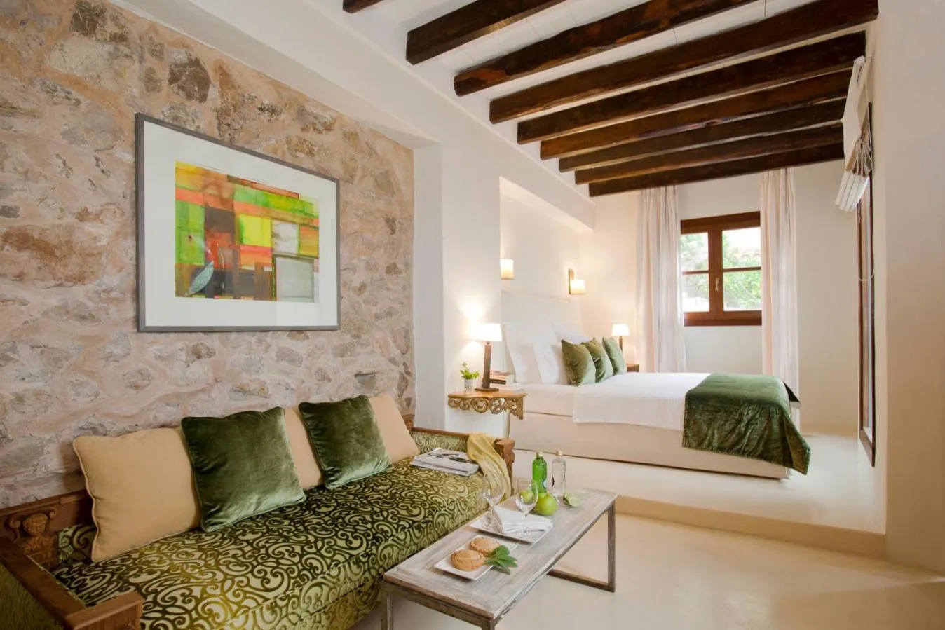 Photo of the whole room, Bed in Hotel & Restaurant Jardi d'Artà