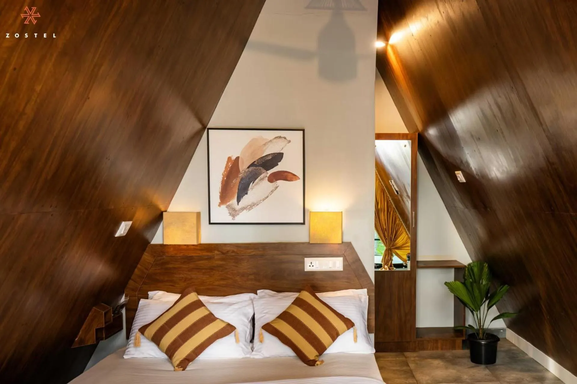 Bed in Zostel Varkala