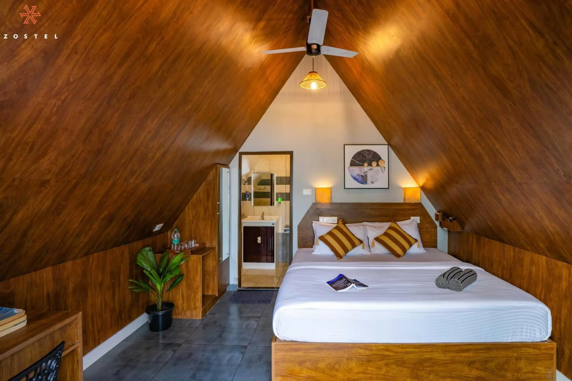 Bed in Zostel Varkala