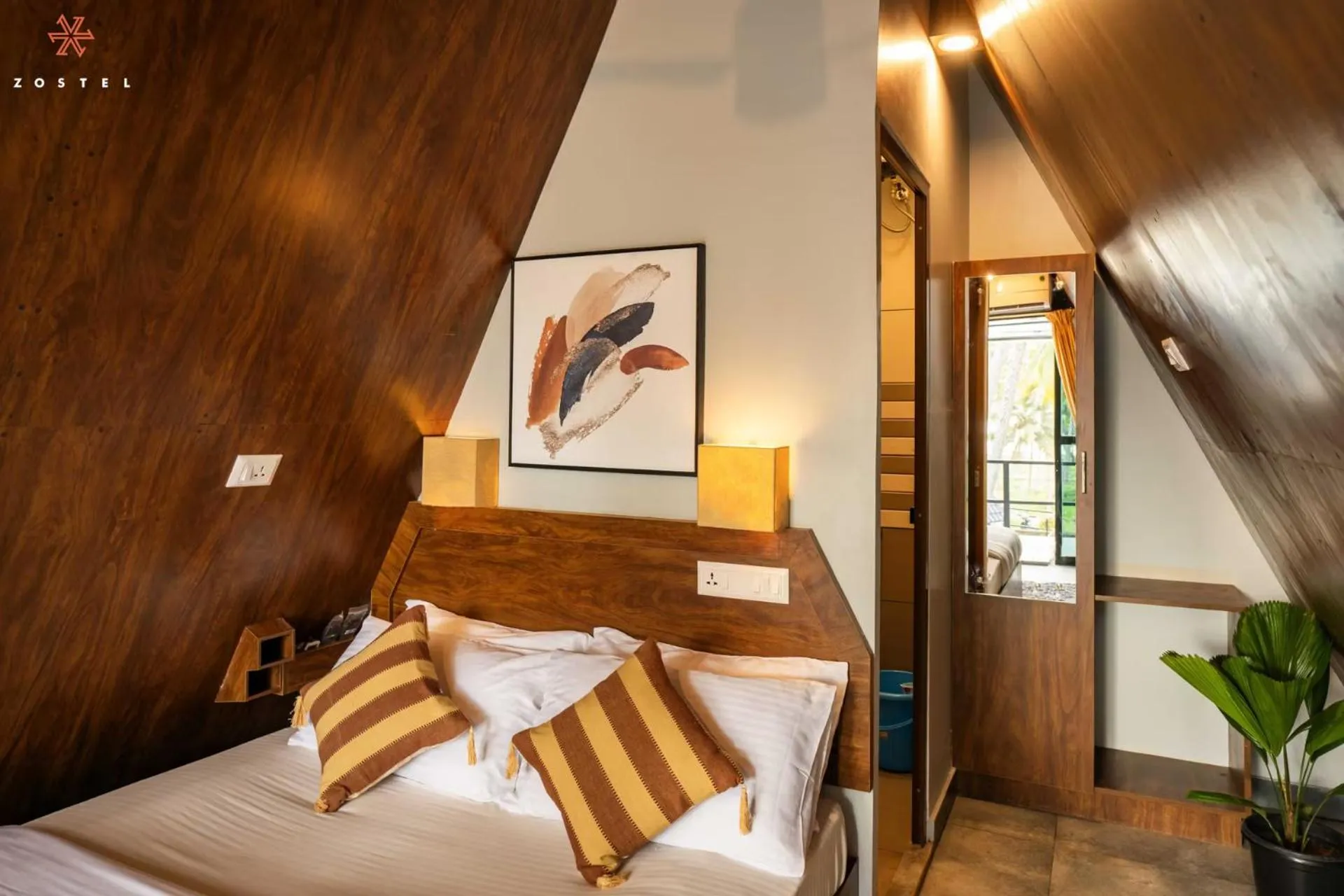 Bed in Zostel Varkala