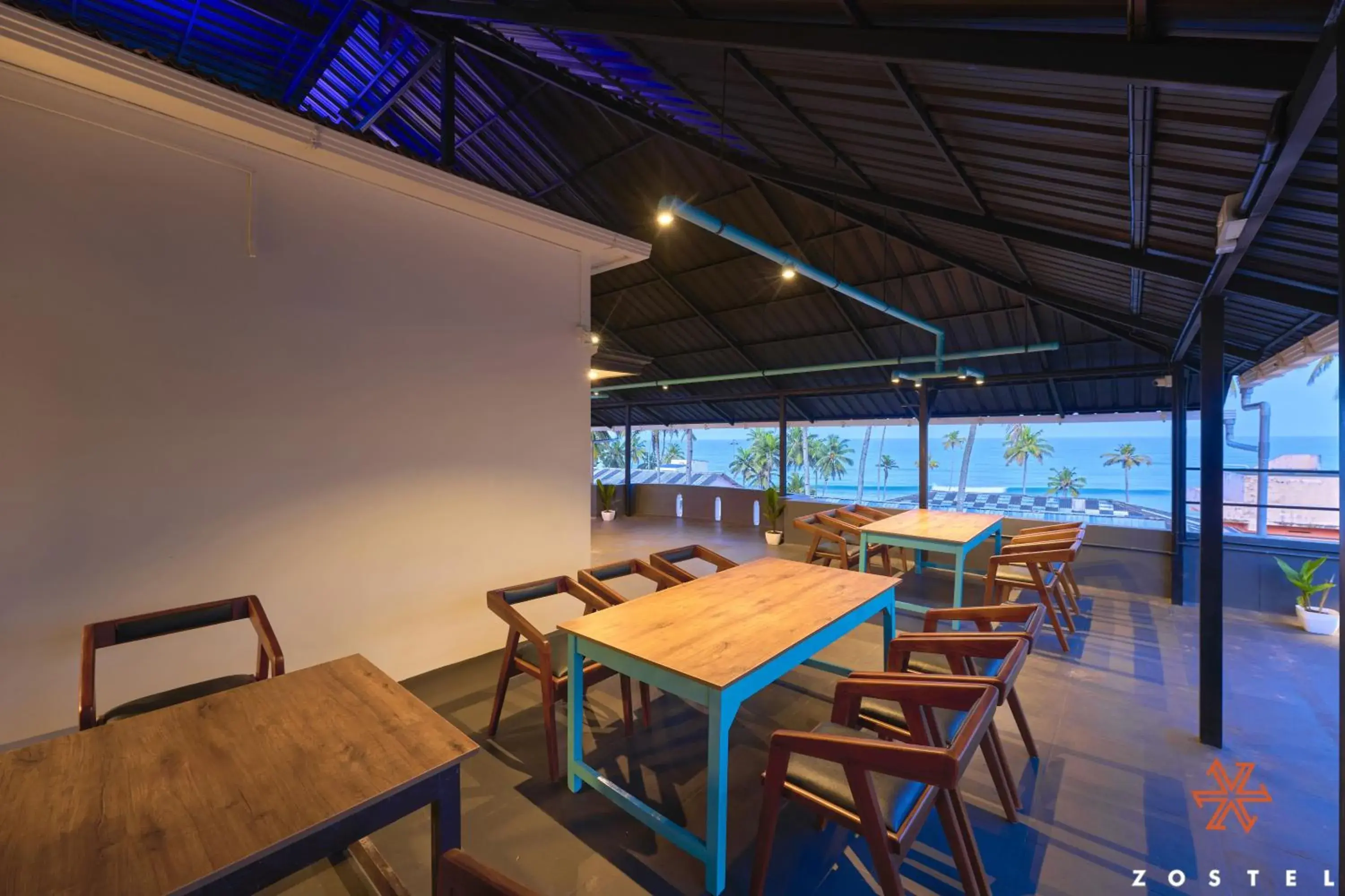 Restaurant/places to eat in Zostel Varkala Restaurant/places to eat in Zostel Varkala