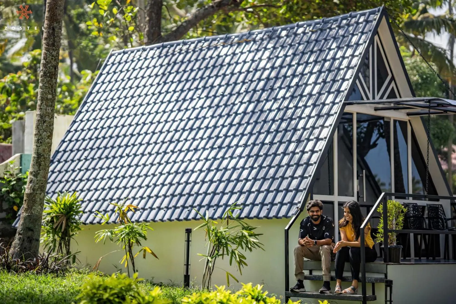 Property building in Zostel Varkala