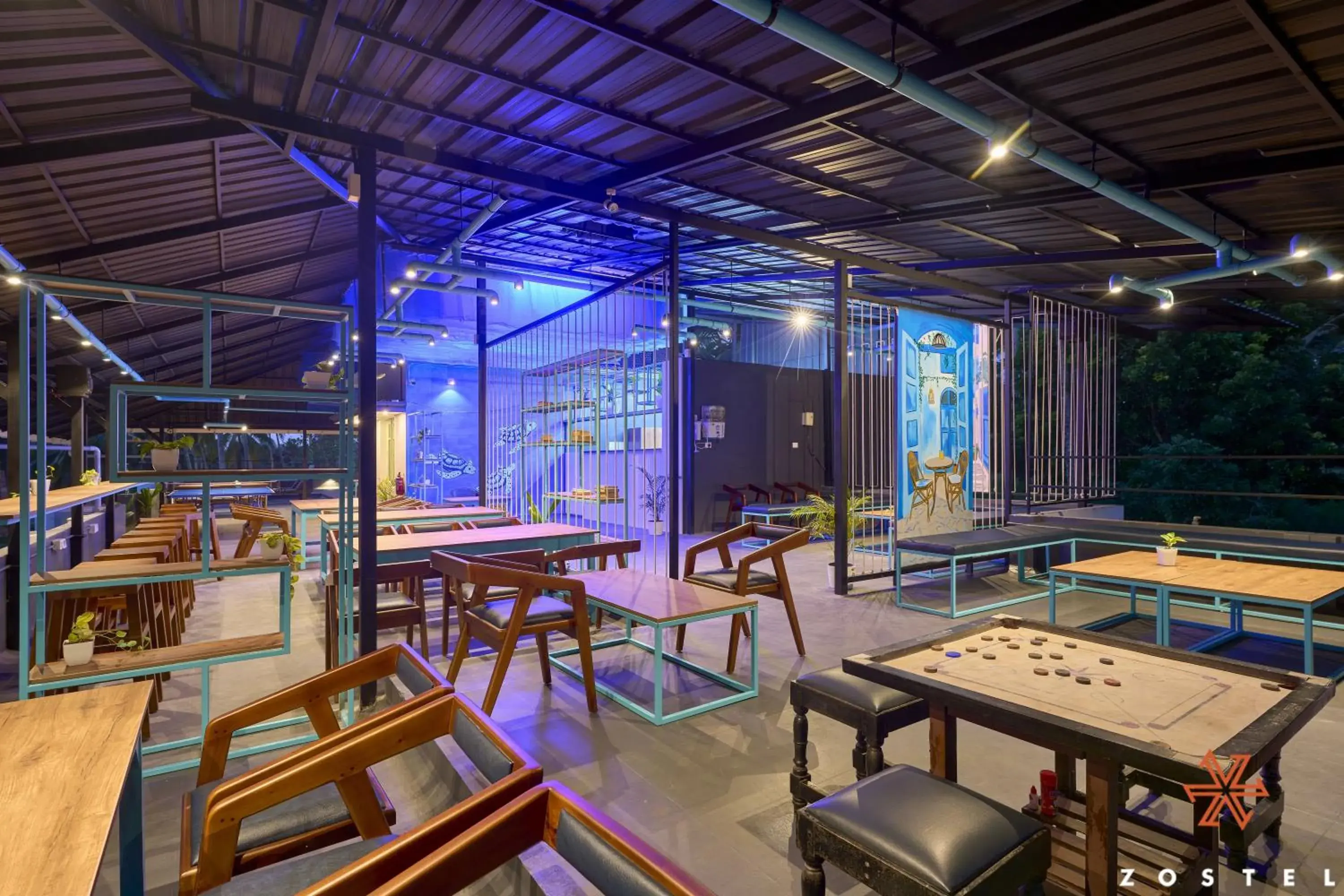 Restaurant/places to eat in Zostel Varkala Restaurant/places to eat in Zostel Varkala