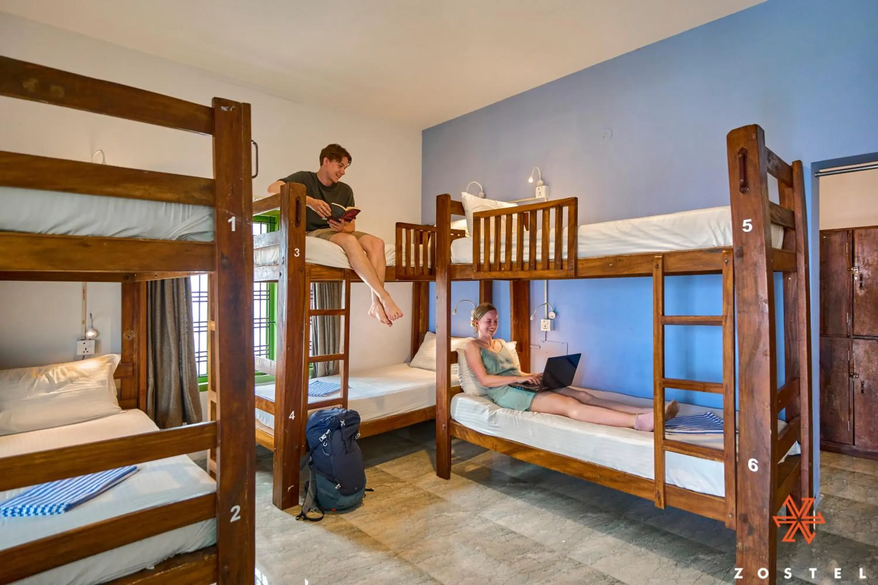 bunk bed, Bed in Zostel Varkala bunk bed, Bed in Zostel Varkala