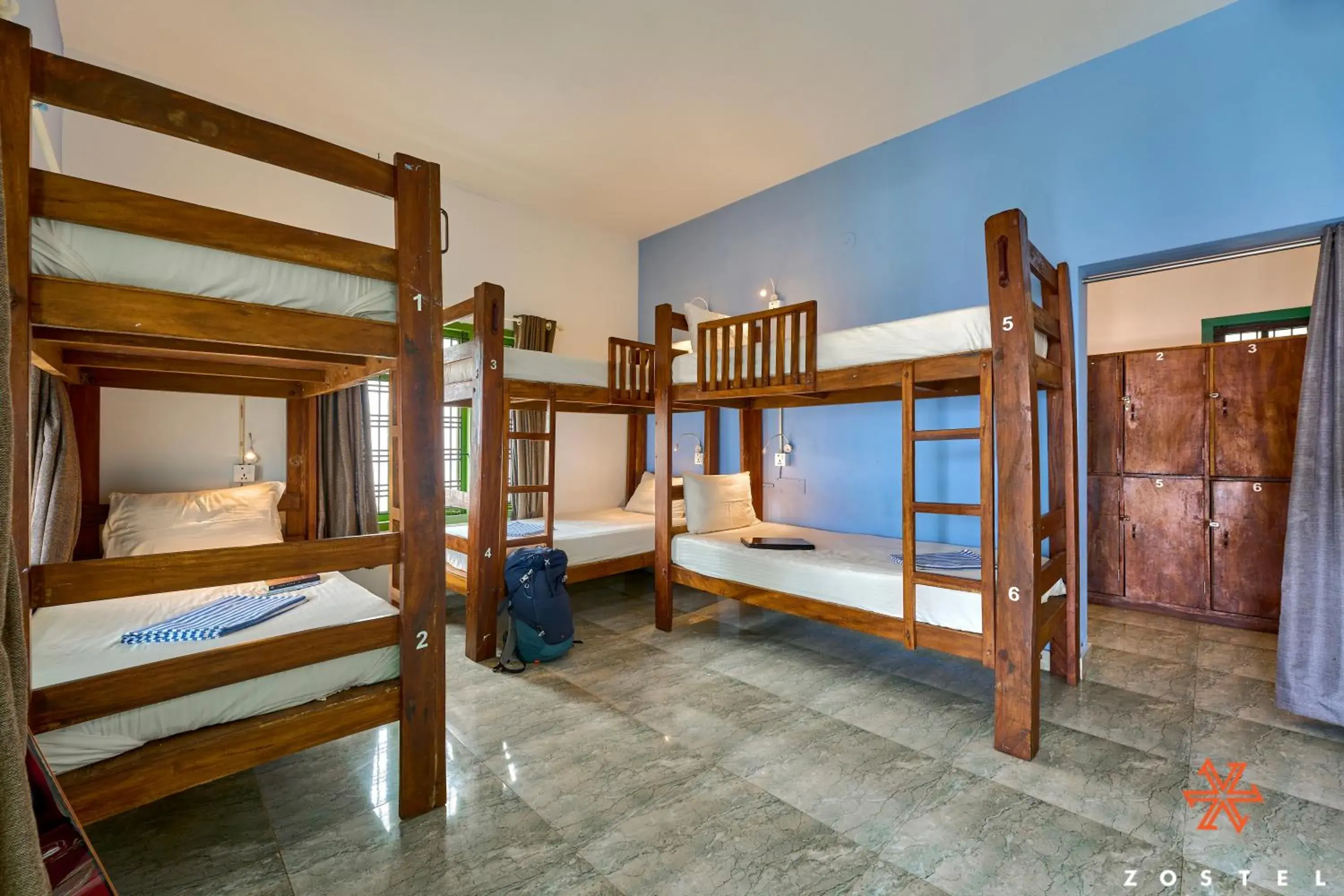 bunk bed, Bed in Zostel Varkala bunk bed, Bed in Zostel Varkala