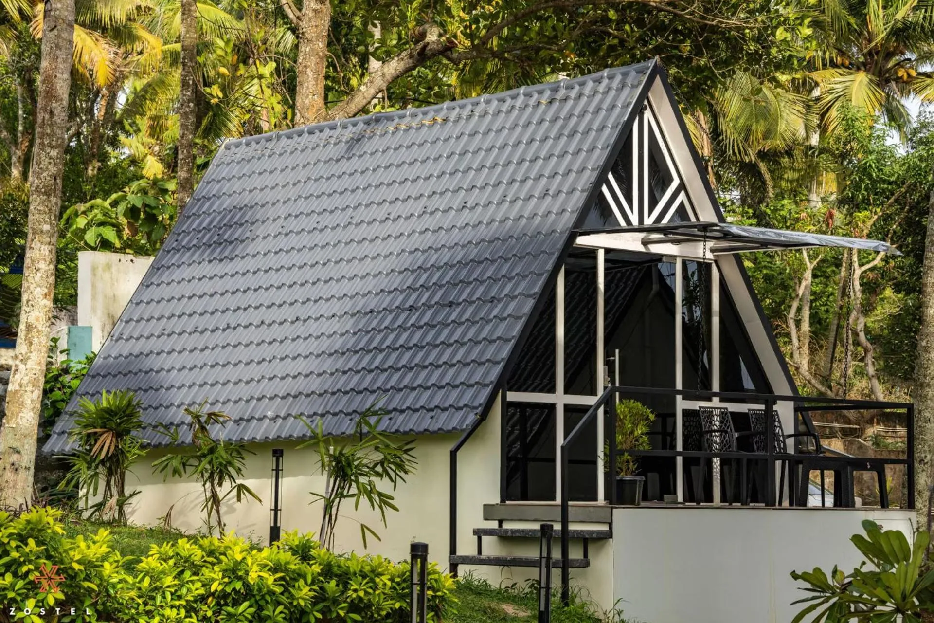 Property building in Zostel Varkala