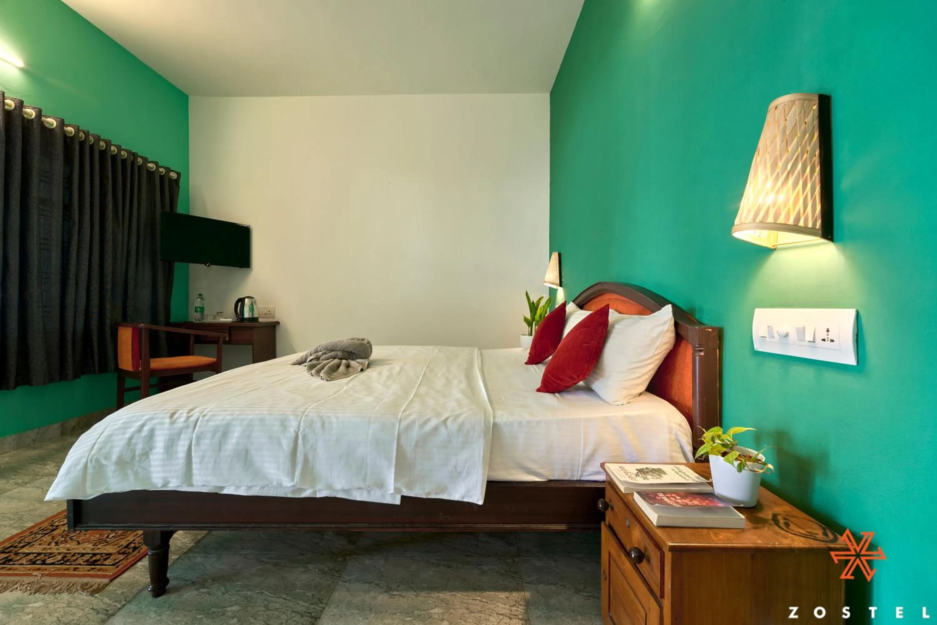 Bed in Zostel Varkala