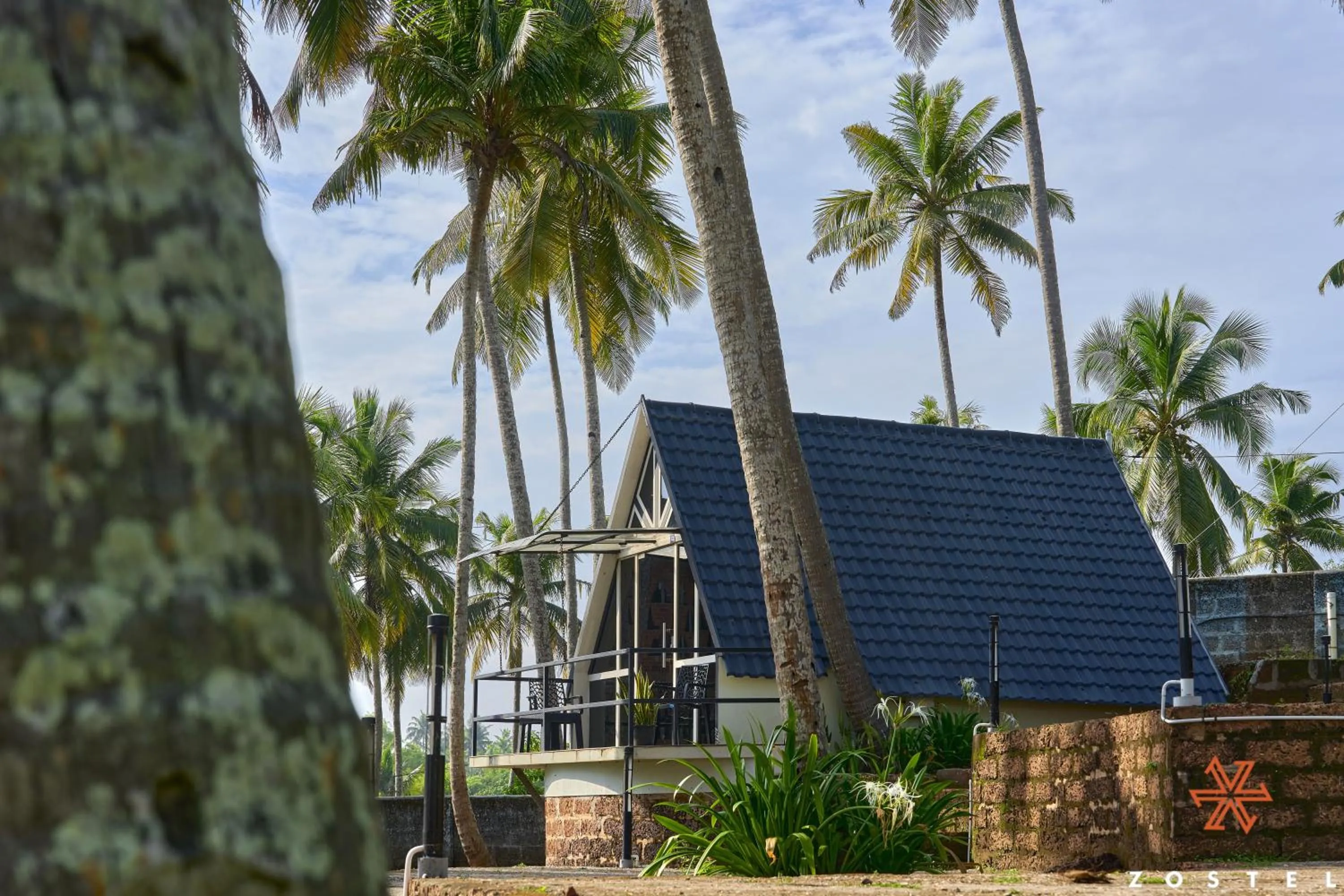 Property building in Zostel Varkala