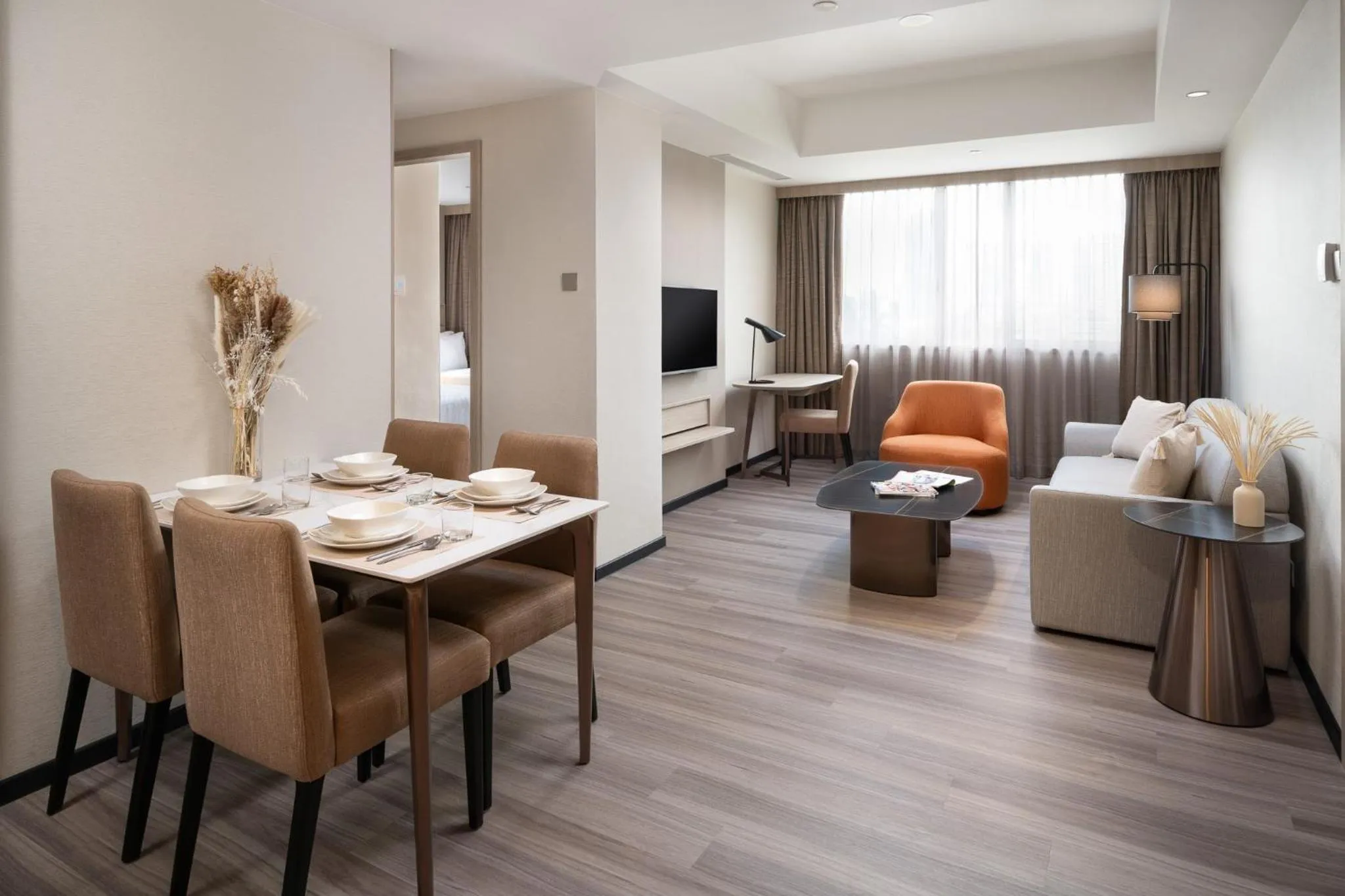 Living room in Park Avenue Clemenceau