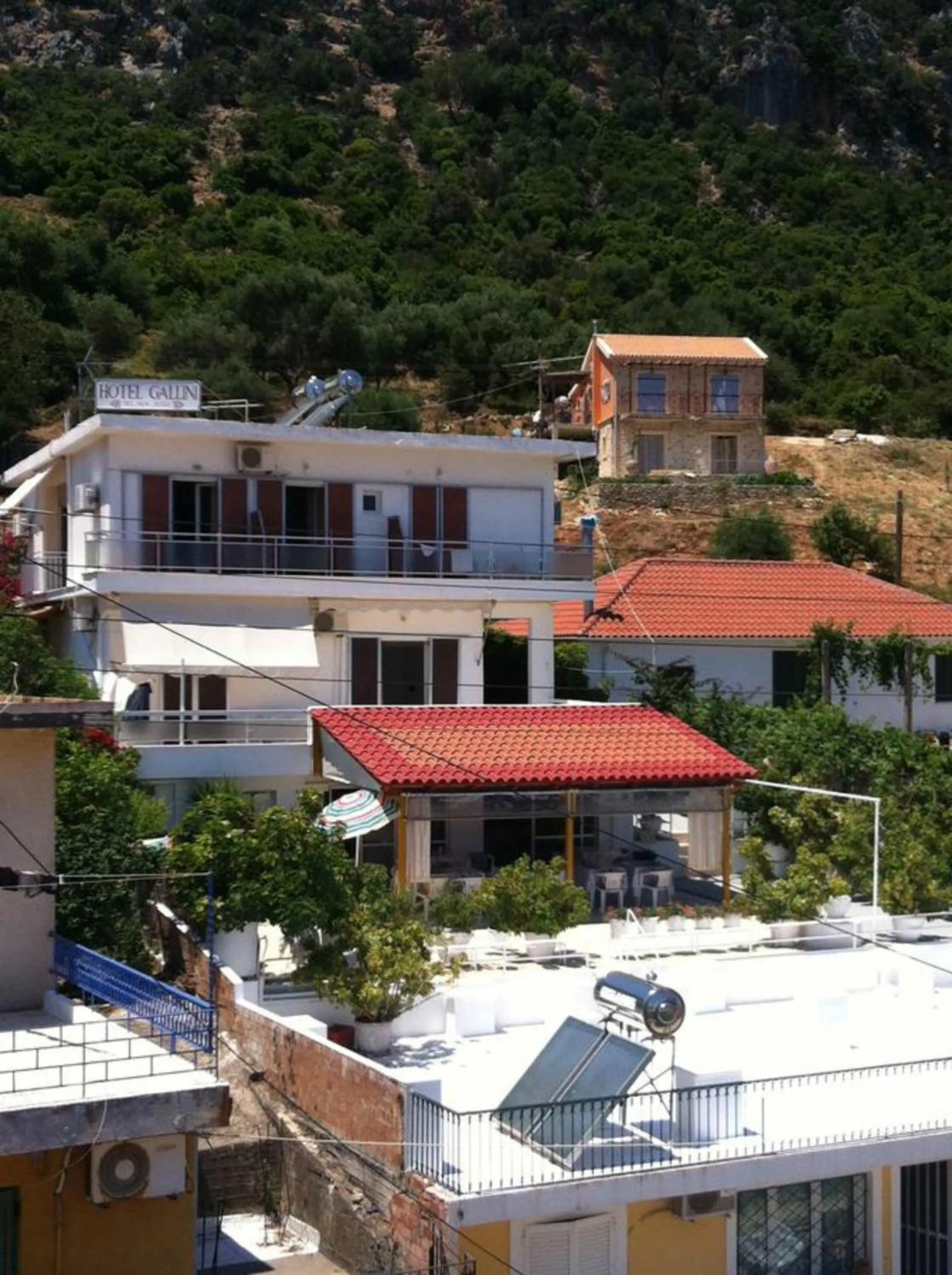 Property building in Hotel Galini