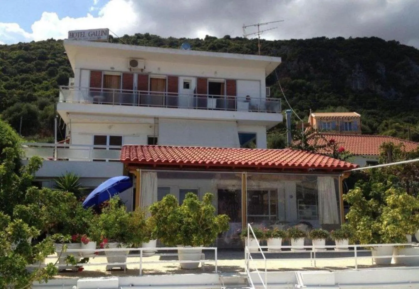 Property building in Hotel Galini