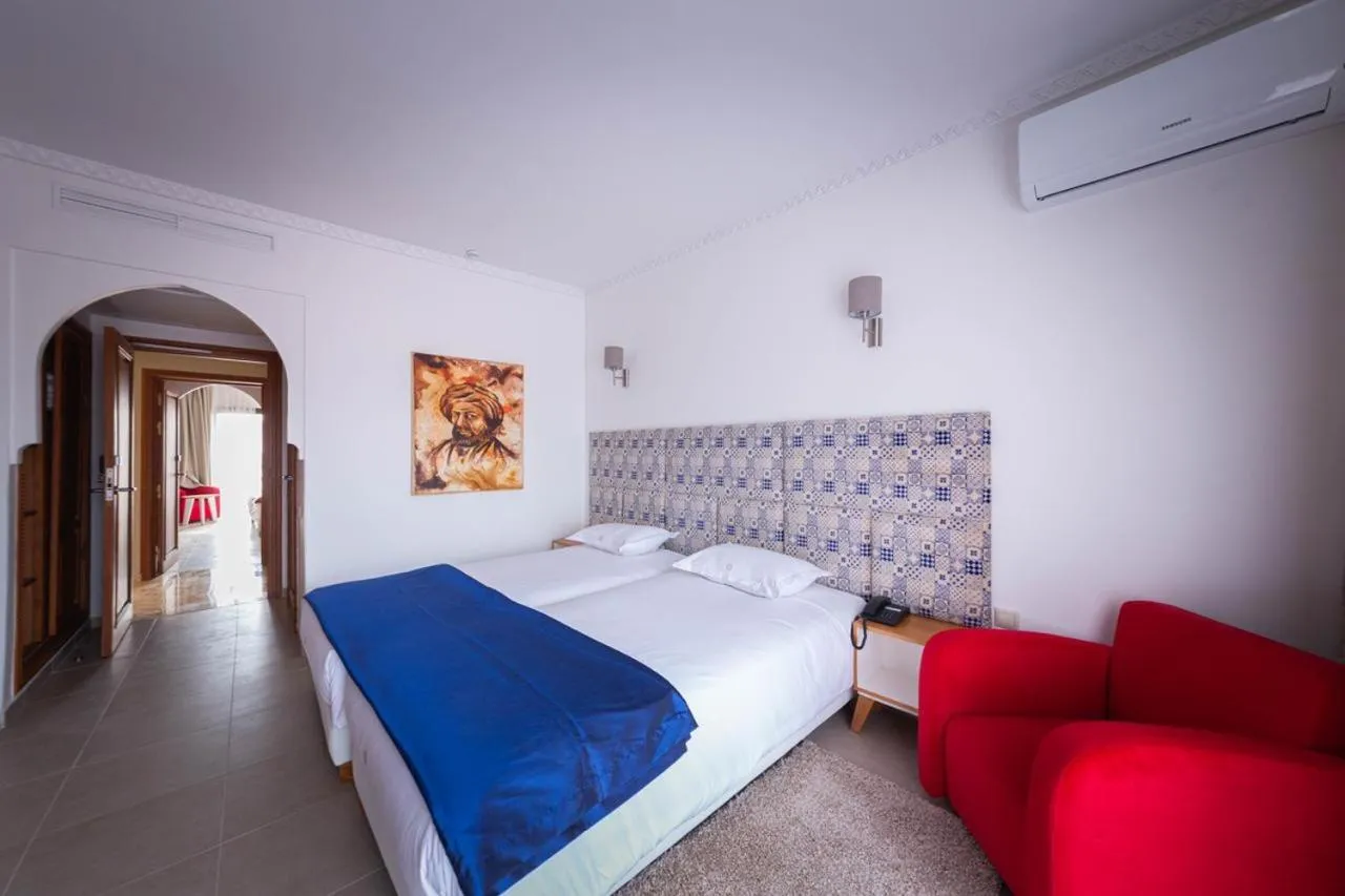 Bed in Hôtel Ibn Batouta